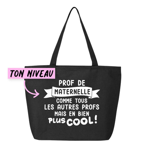 SAC | Comme tous les autres profs mais en ben plus cool - Sac - Petite Gazelle Atelier
