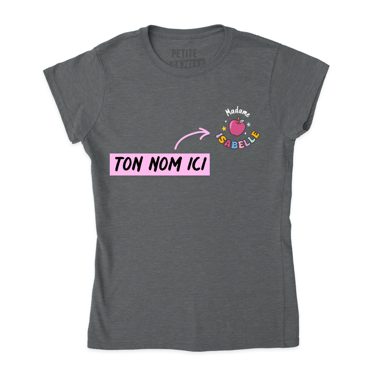 T-Shirt en coton Rose Courrèges - Femme T-Shirt en coton Rose Courrèges - Femme