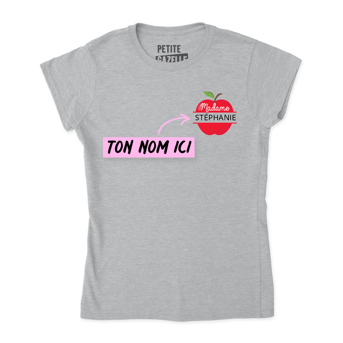 T-SHIRT COL ROND 403 TIME FOR THE PLANET coton bio noir Femme