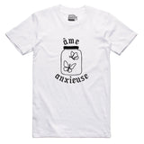 T-shirt unisexe col rond | Âme anxieuse - T-shirt Unisexe Col Rond - Petite Gazelle Atelier