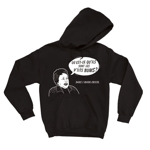 HOODIE | LES P'TITS BUMS - Coton Ouaté à Capuchon - Petite Gazelle Atelier