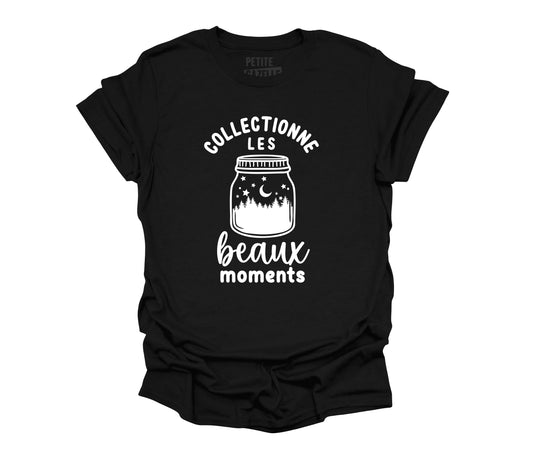 TSHIRT COL ROND | Collectionne les moments
