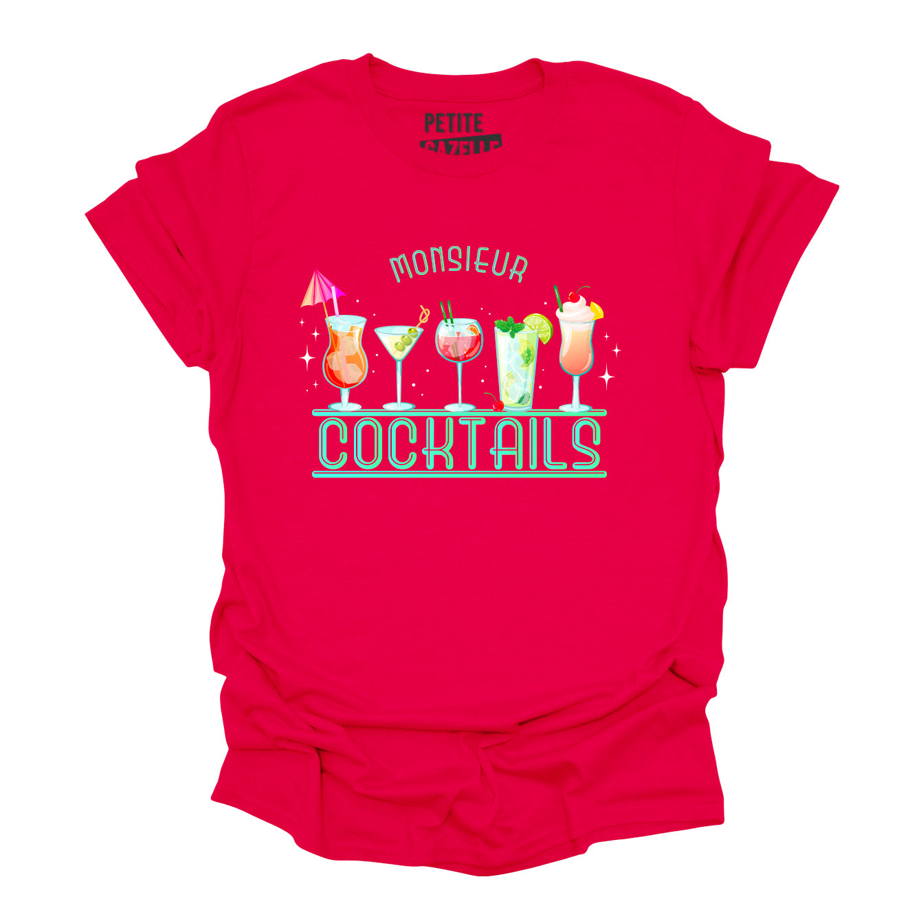 TSHIRT COL ROND | Monsieur Cocktails