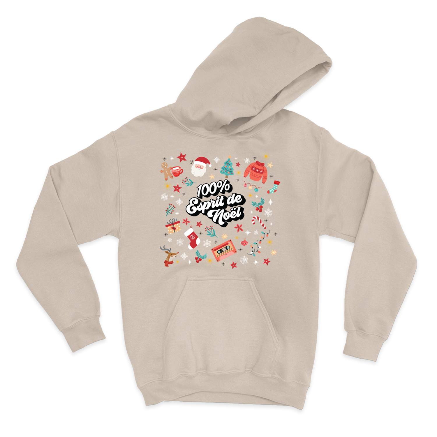 HOODIE | 100% Esprit de Noël