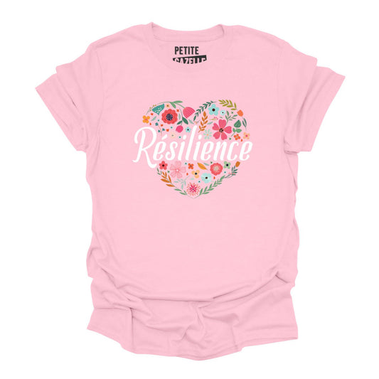 TSHIRT COL ROND | Résilience - T-shirt Unisexe Col Rond - Petite Gazelle Atelier