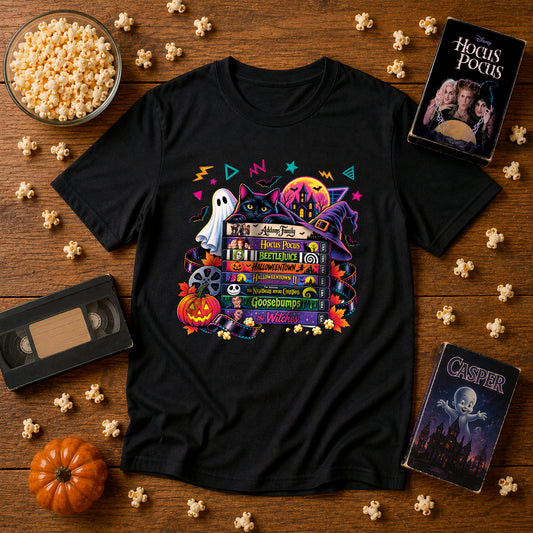 T-SHIRT COL ROND | Halloween VHS