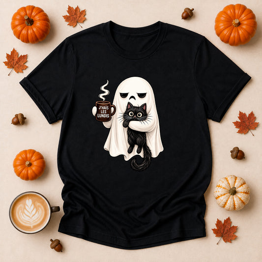 T-SHIRT COL ROND | J'haïs les lundis
