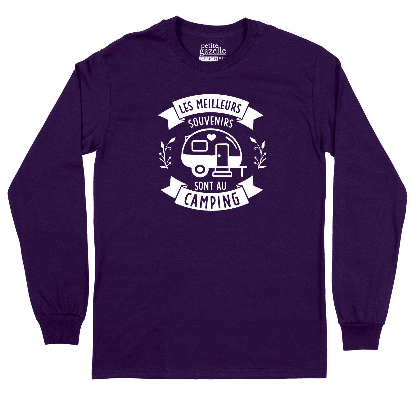 T-Shirt à manches longues | Les meilleurs souvenirs sont au camping