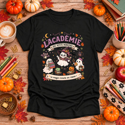 T-SHIRT COL ROND | L'académie des petits monstres