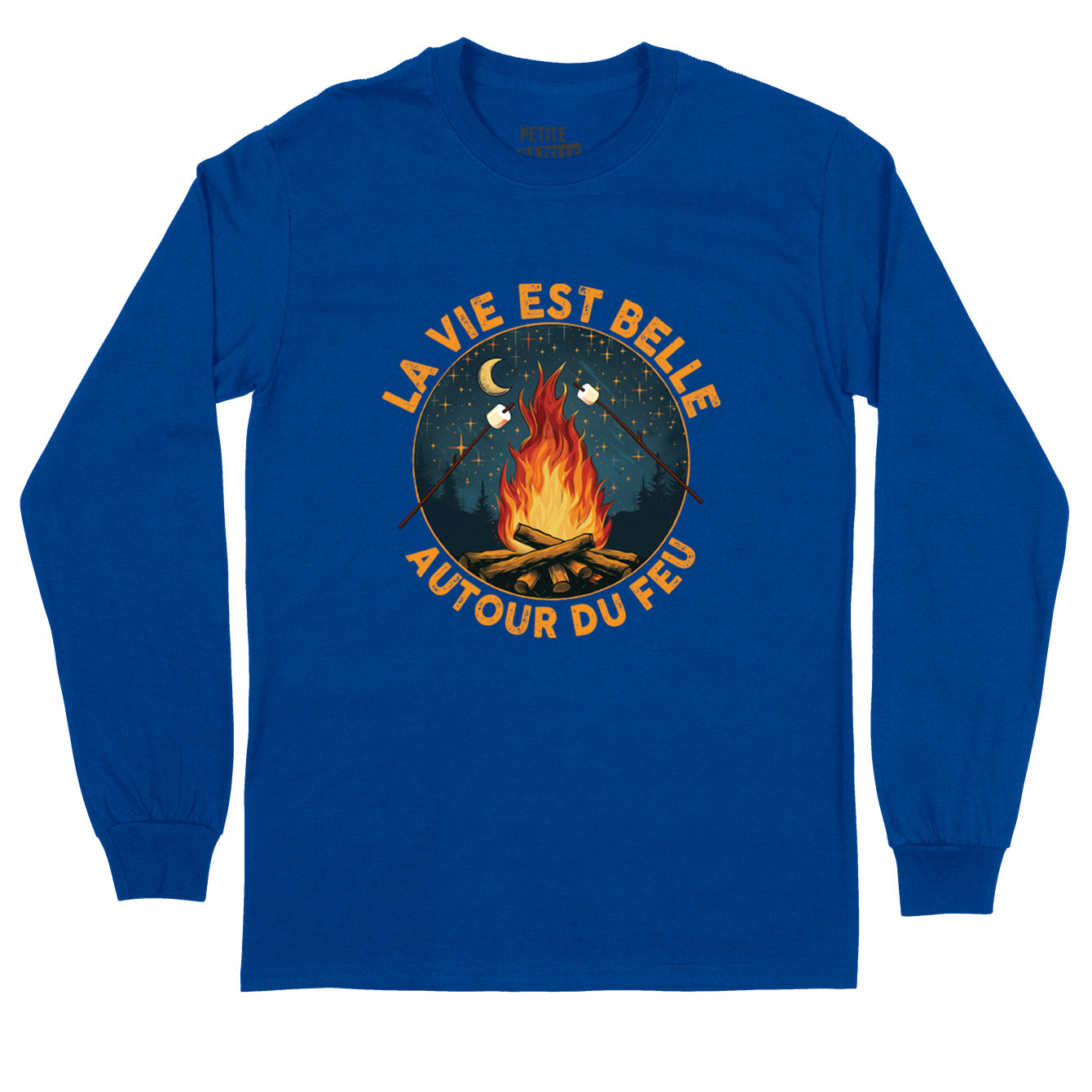 T-Shirt à manches longues | La vie est belle autour du feu