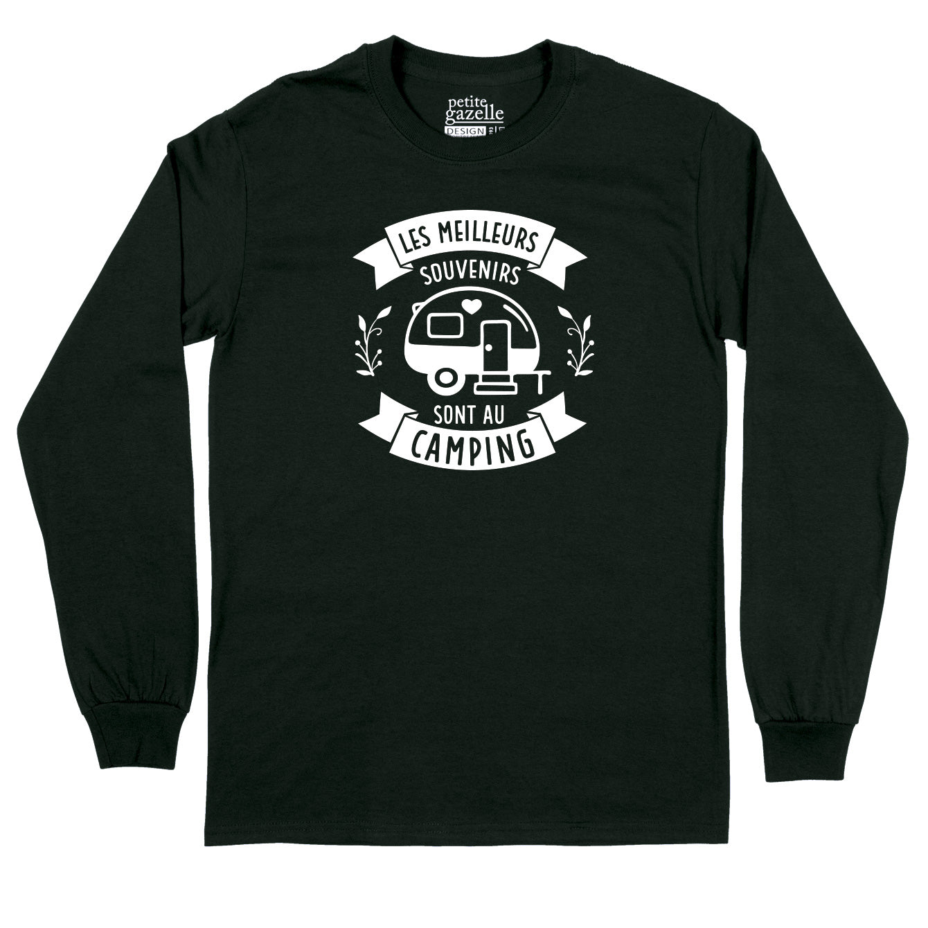 T-Shirt à manches longues | Les meilleurs souvenirs sont au camping