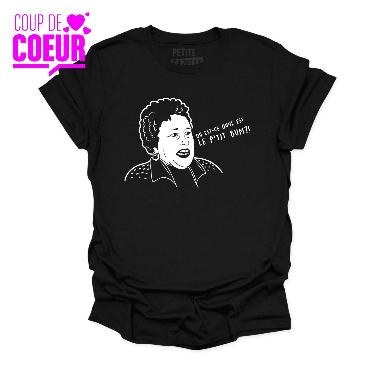 T-SHIRT COL ROND | Le p'tit bum