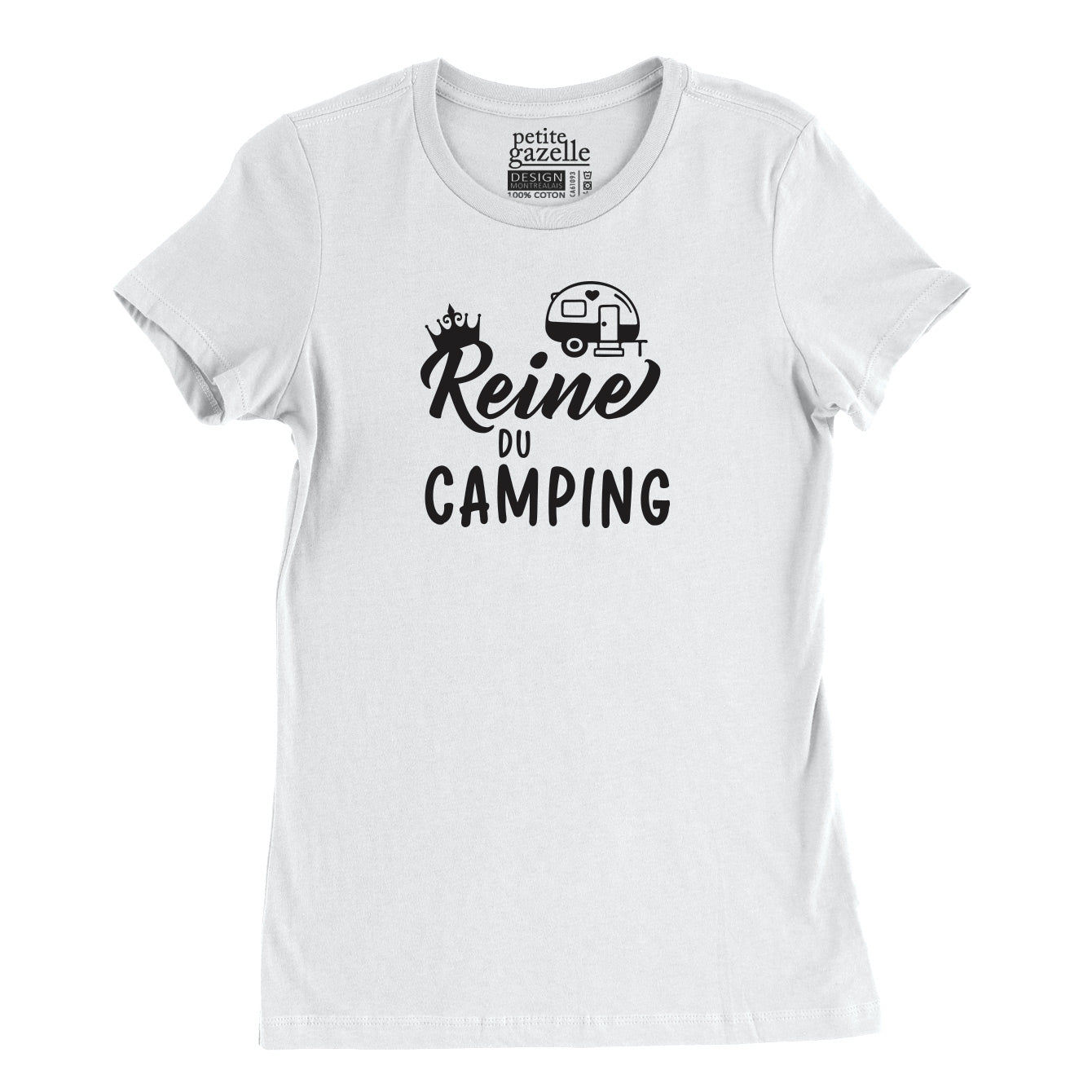 TSHIRT AJUSTÉ | Reine du camping