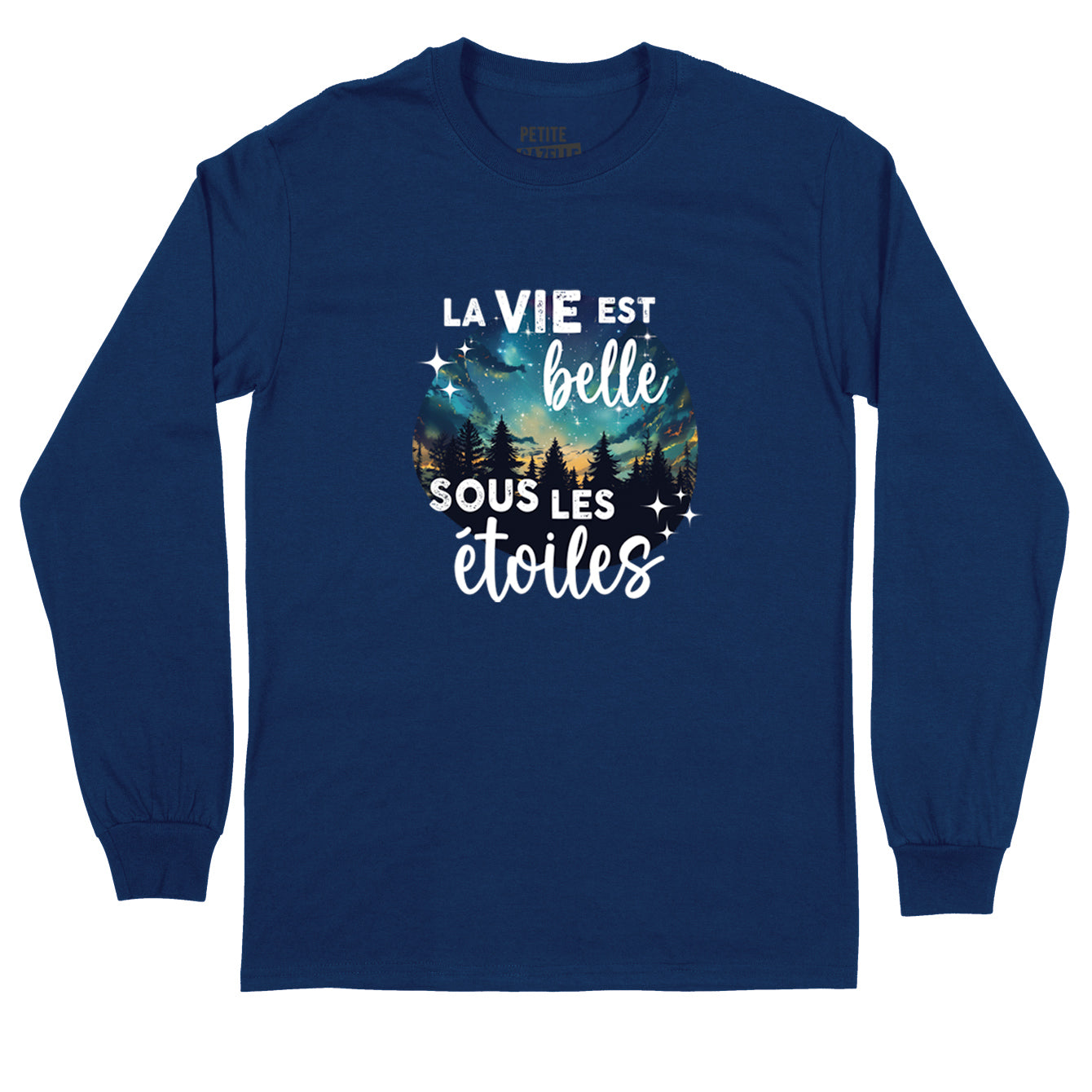 T-Shirt à manches longues | La vie est belle sous les étoiles