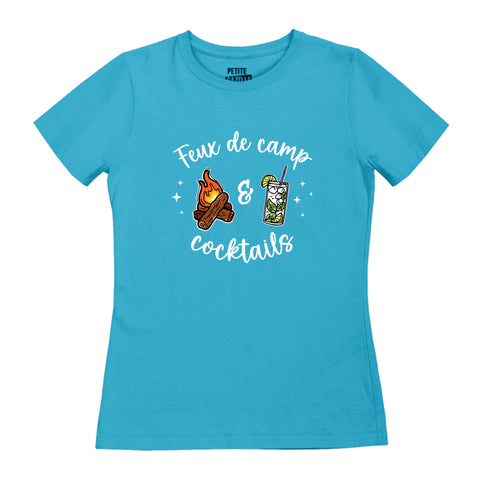 TSHIRT AJUSTÉ | Feux de camp & Cocktails