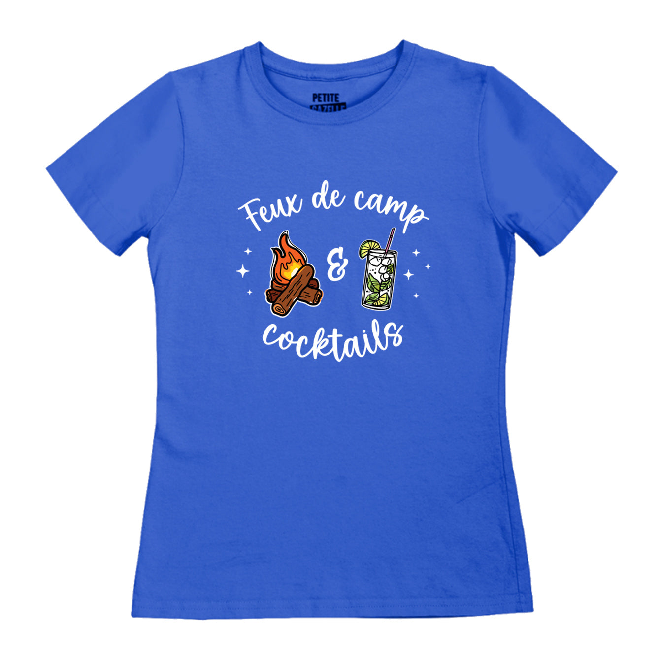 TSHIRT AJUSTÉ | Feux de camp & Cocktails