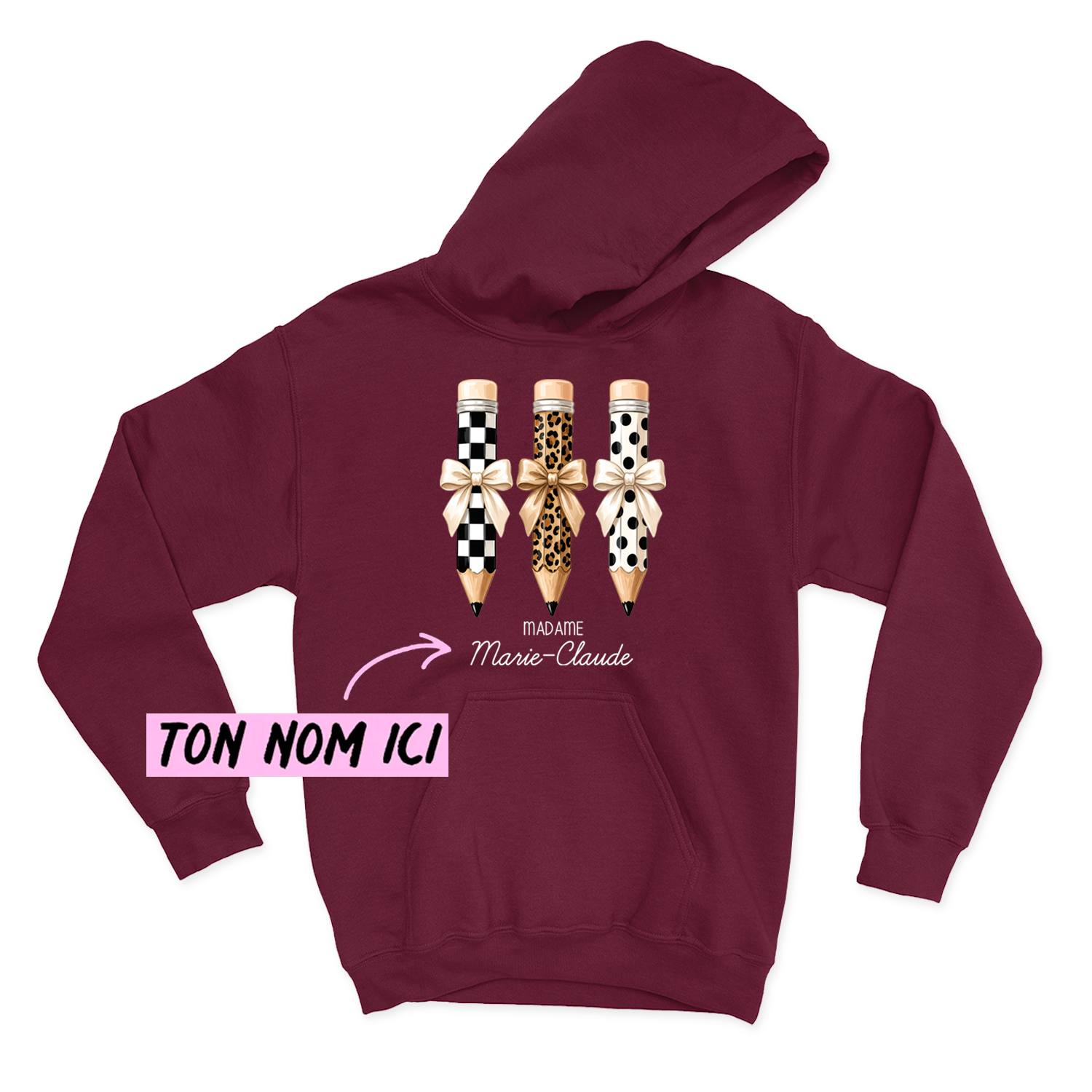 HOODIE | Madame 3 crayons