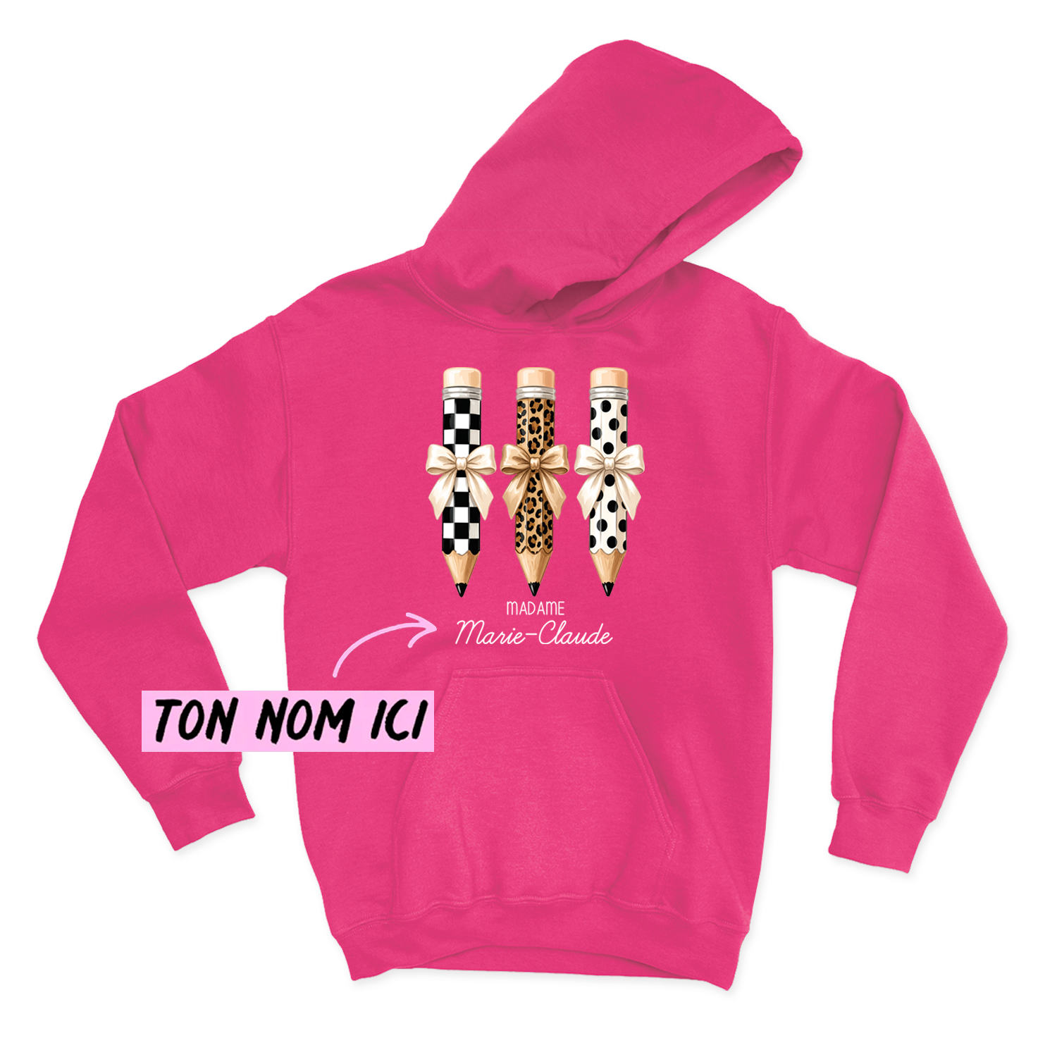 HOODIE | Madame 3 crayons