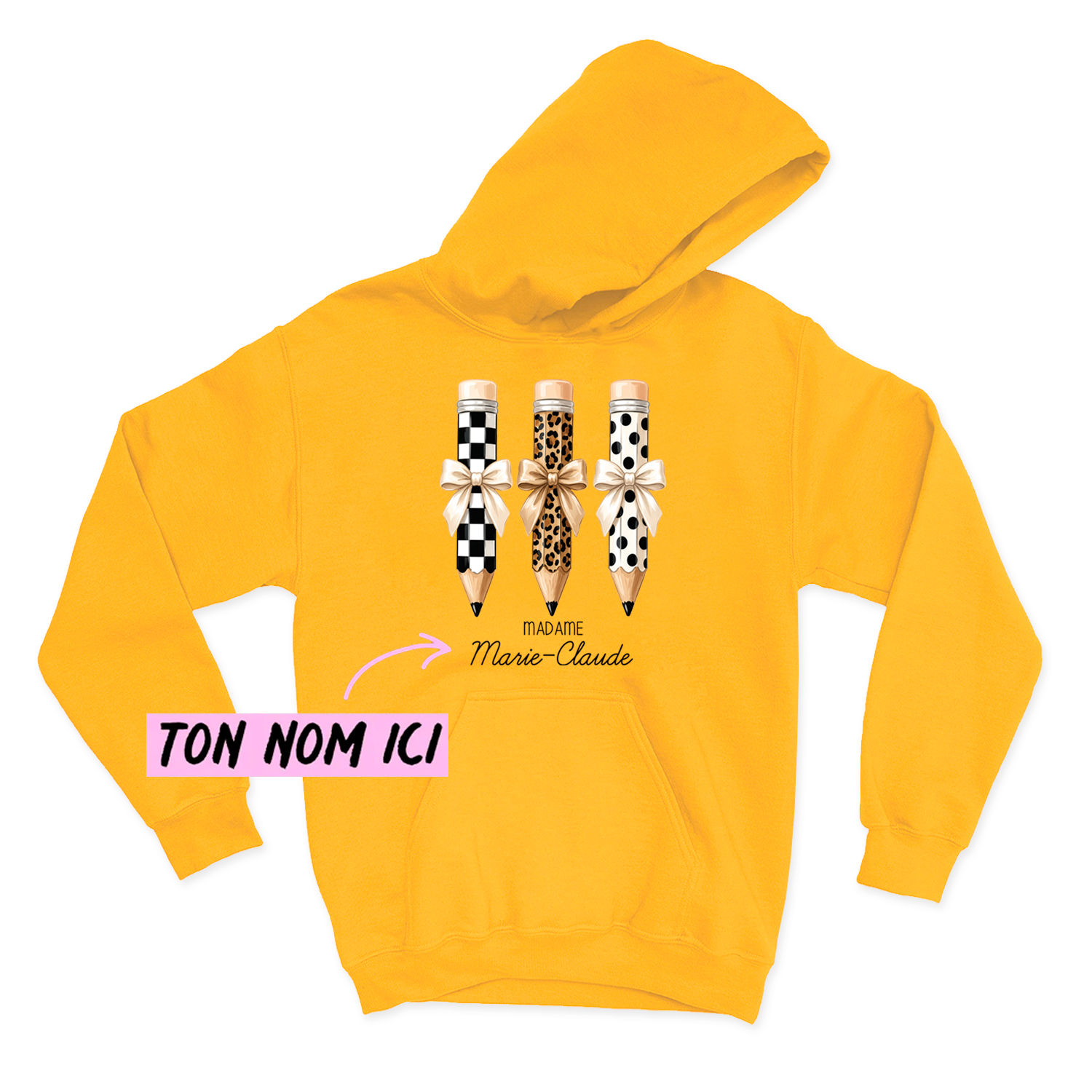 HOODIE | Madame 3 crayons