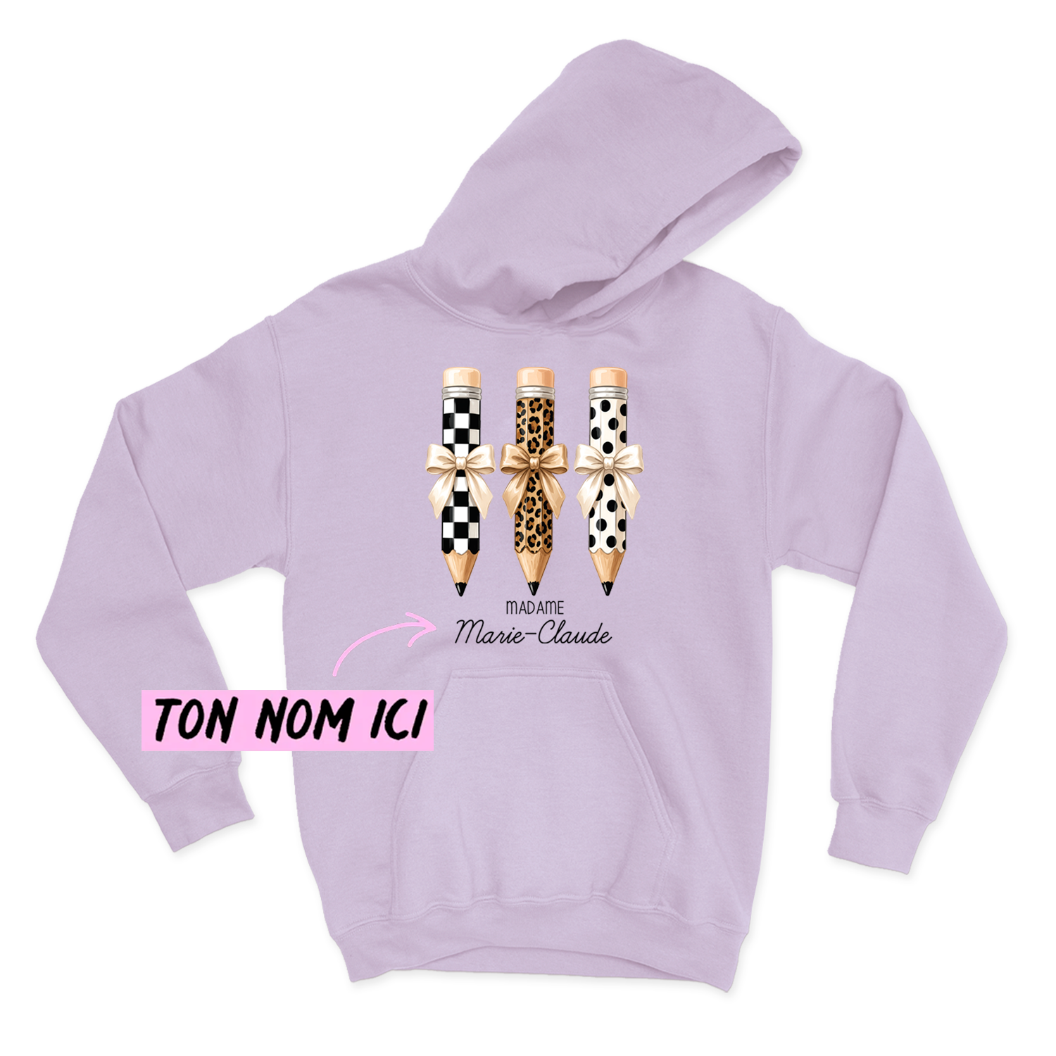 HOODIE | Madame 3 crayons