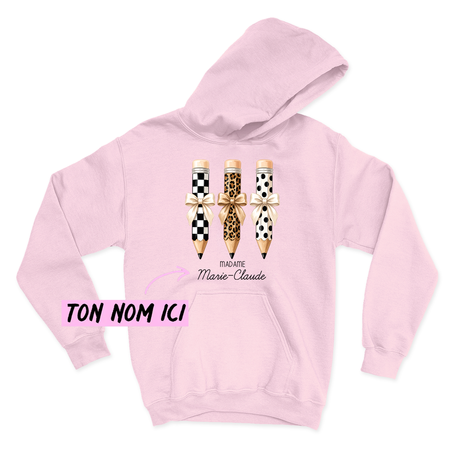 HOODIE | Madame 3 crayons