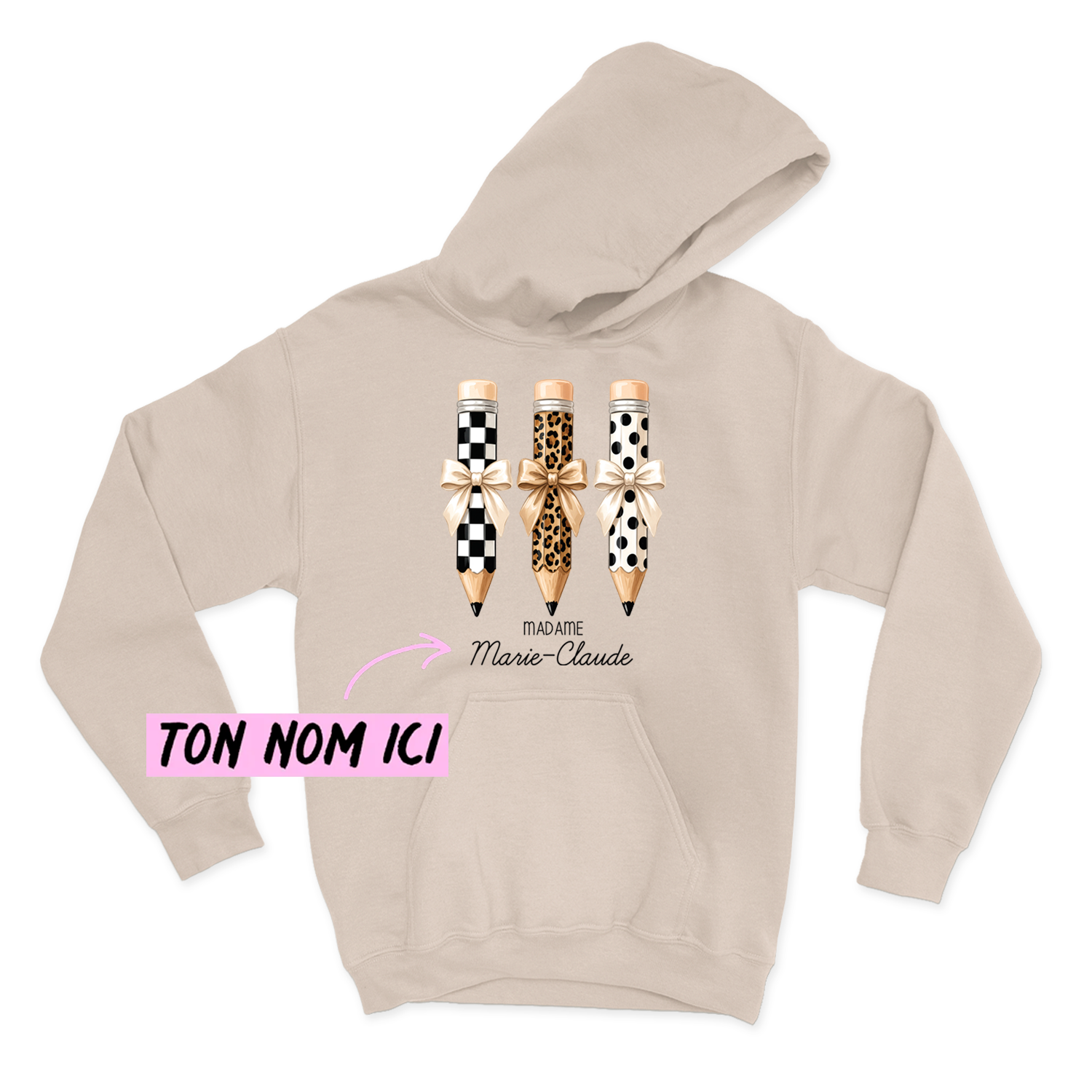 HOODIE | Madame 3 crayons