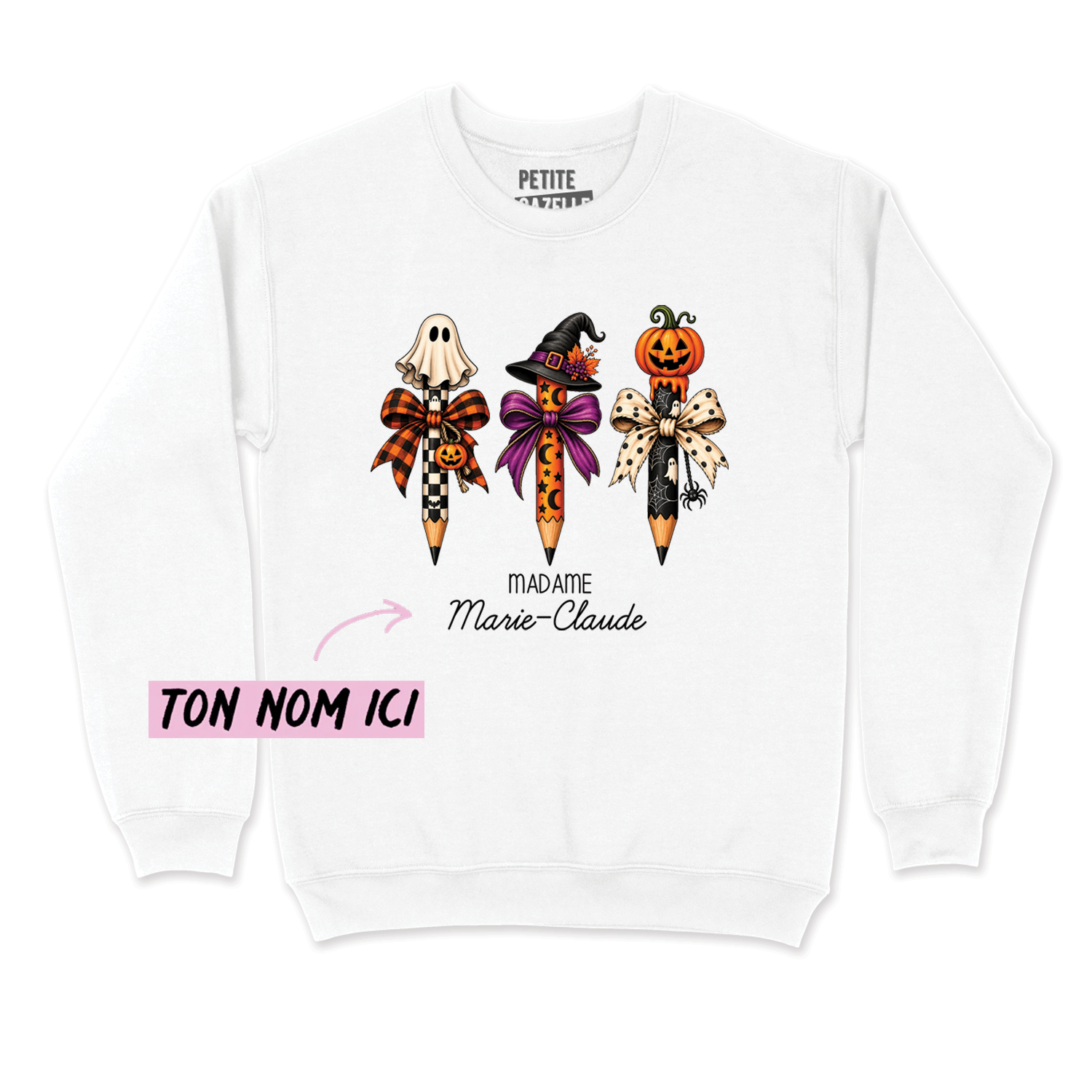 COTON OUATÉ | 3 Crayons Halloween
