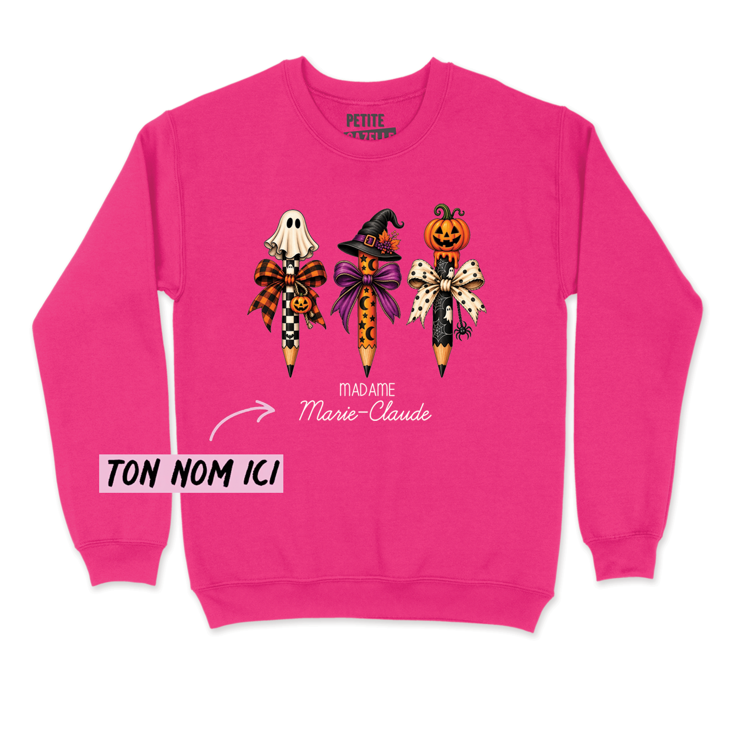 COTON OUATÉ | 3 Crayons Halloween