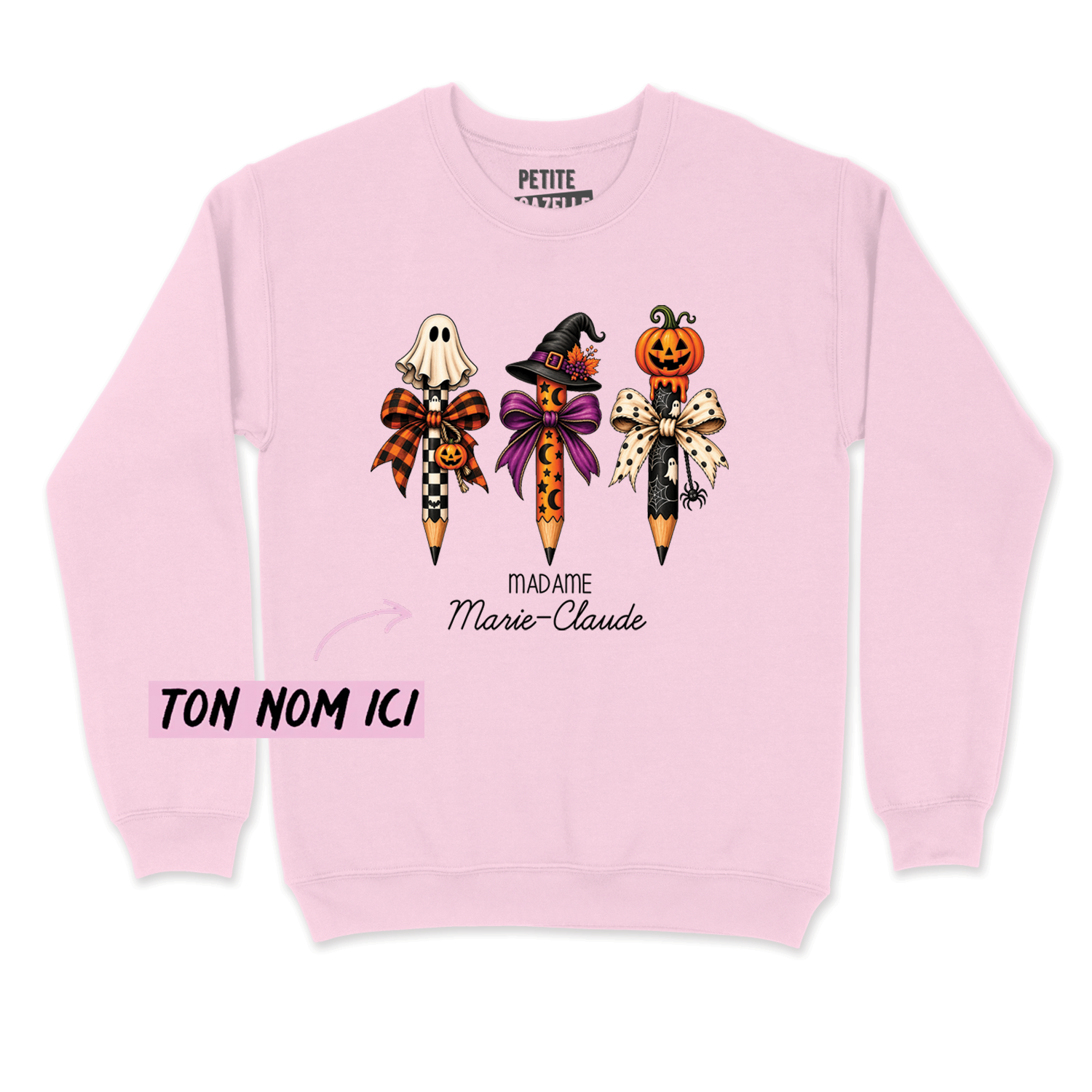 COTON OUATÉ | 3 Crayons Halloween