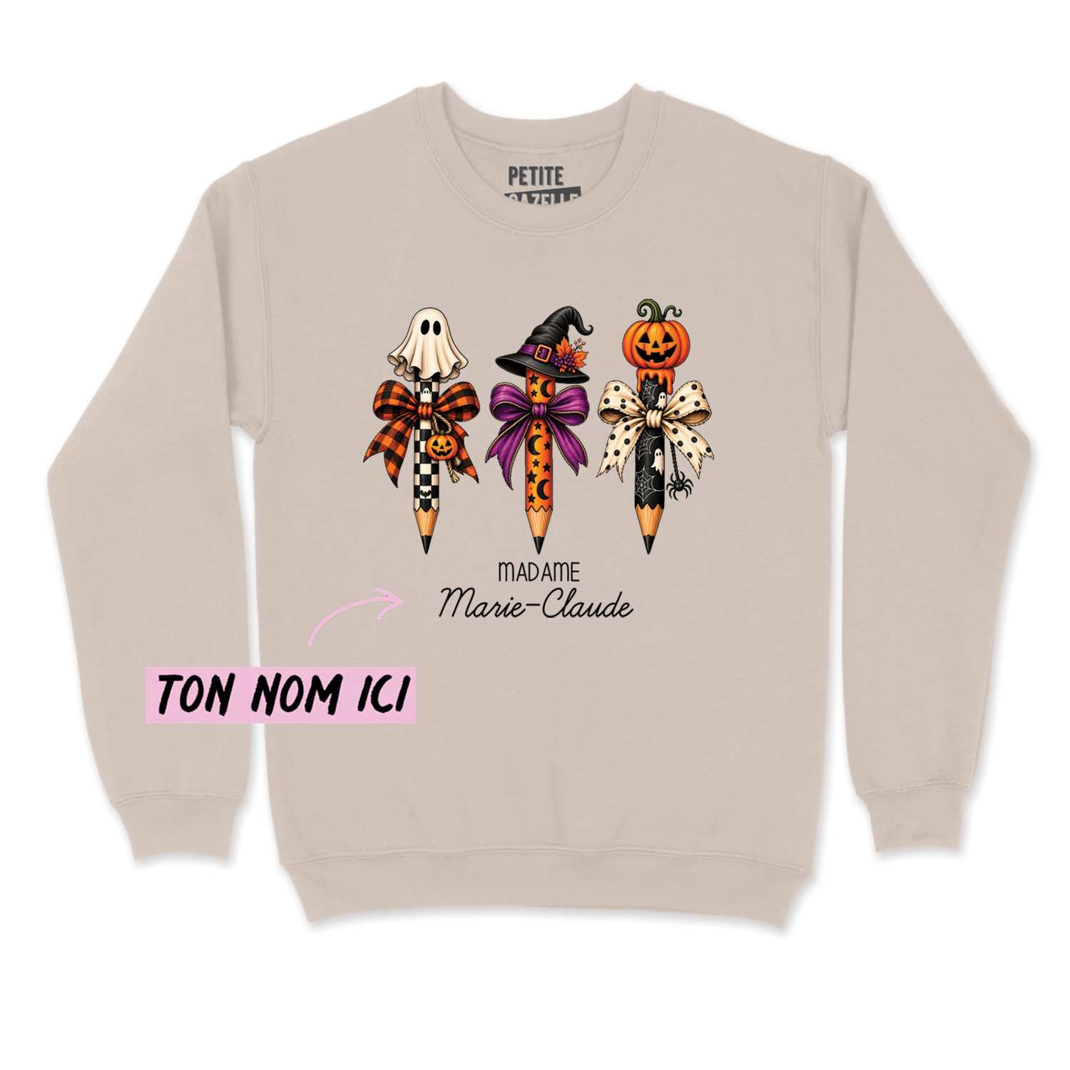 COTON OUATÉ | 3 Crayons Halloween