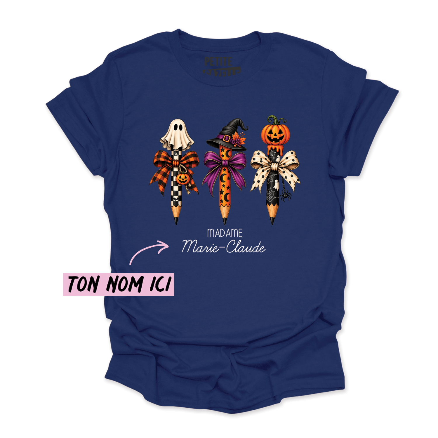 T-SHIRT COL ROND | 3 Crayons Halloween
