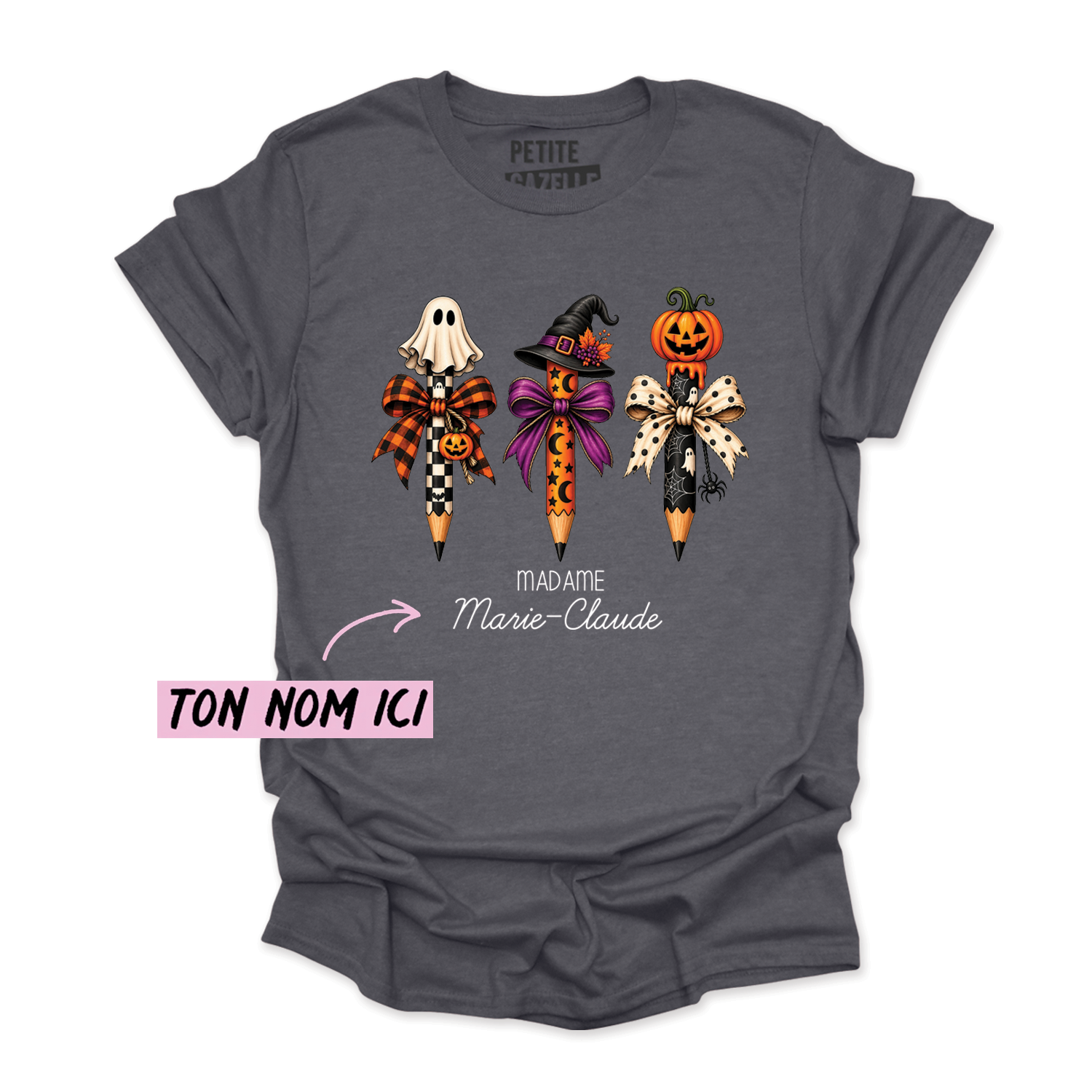 T-SHIRT COL ROND | 3 Crayons Halloween