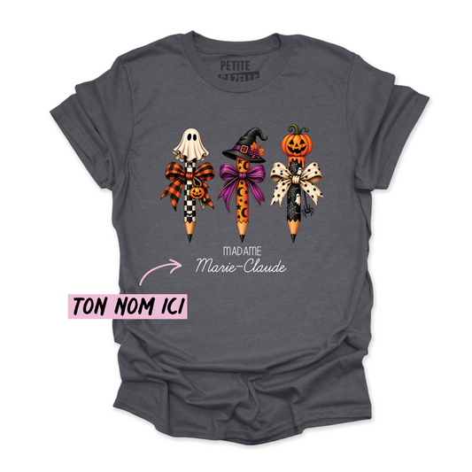 T-SHIRT COL ROND | 3 Crayons Halloween