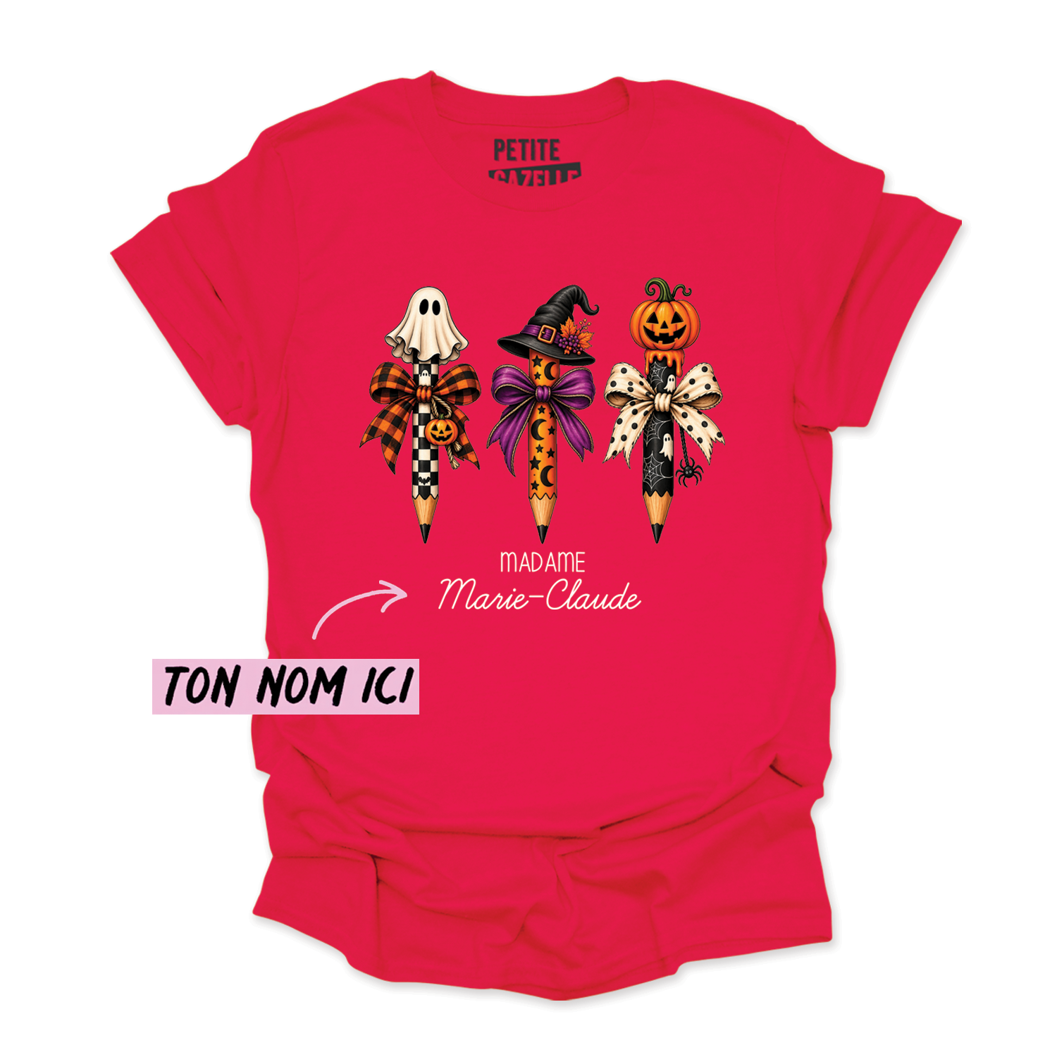 T-SHIRT COL ROND | 3 Crayons Halloween