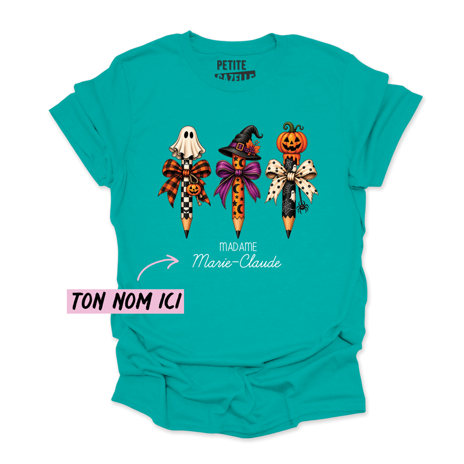T-SHIRT COL ROND | 3 Crayons Halloween