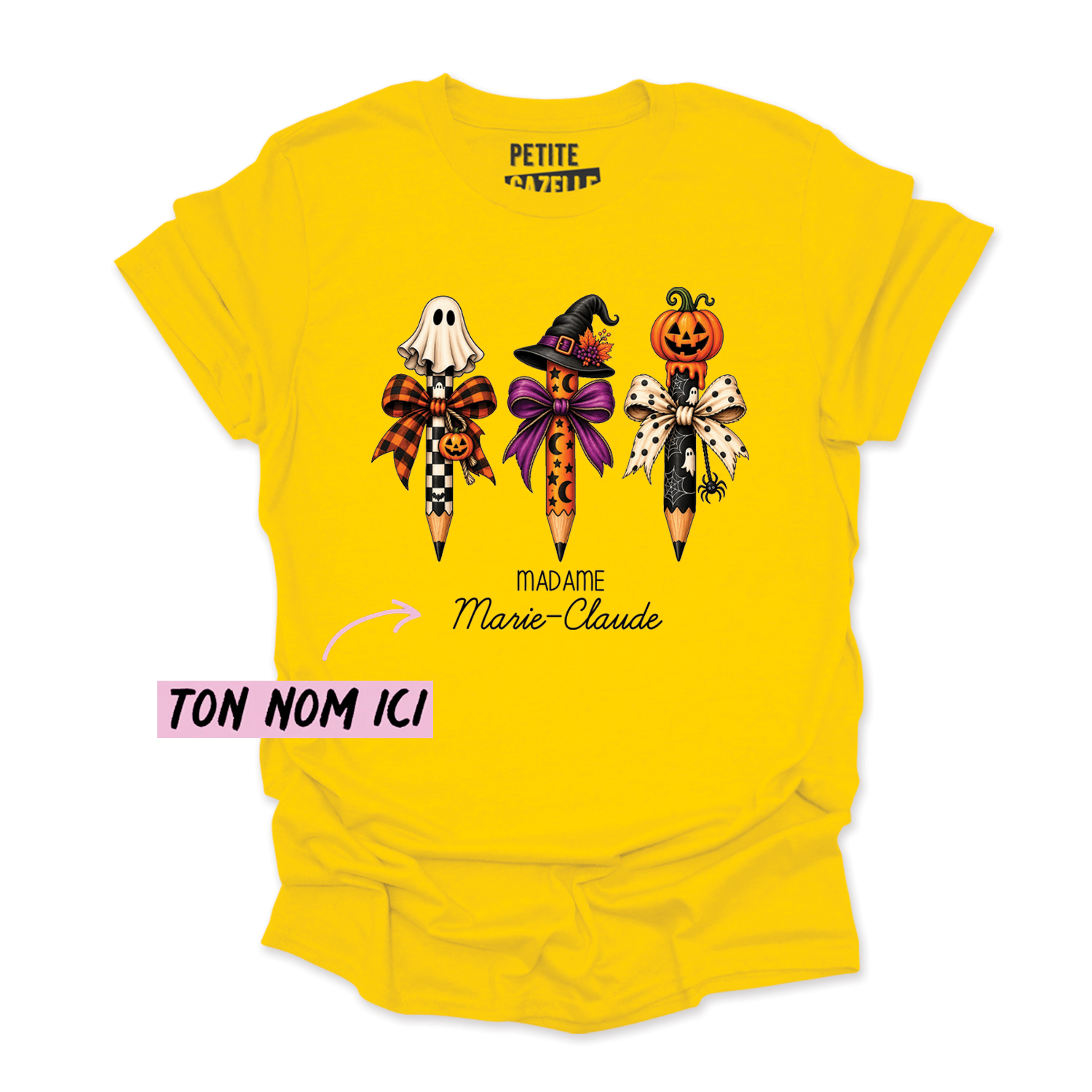 T-SHIRT COL ROND | 3 Crayons Halloween