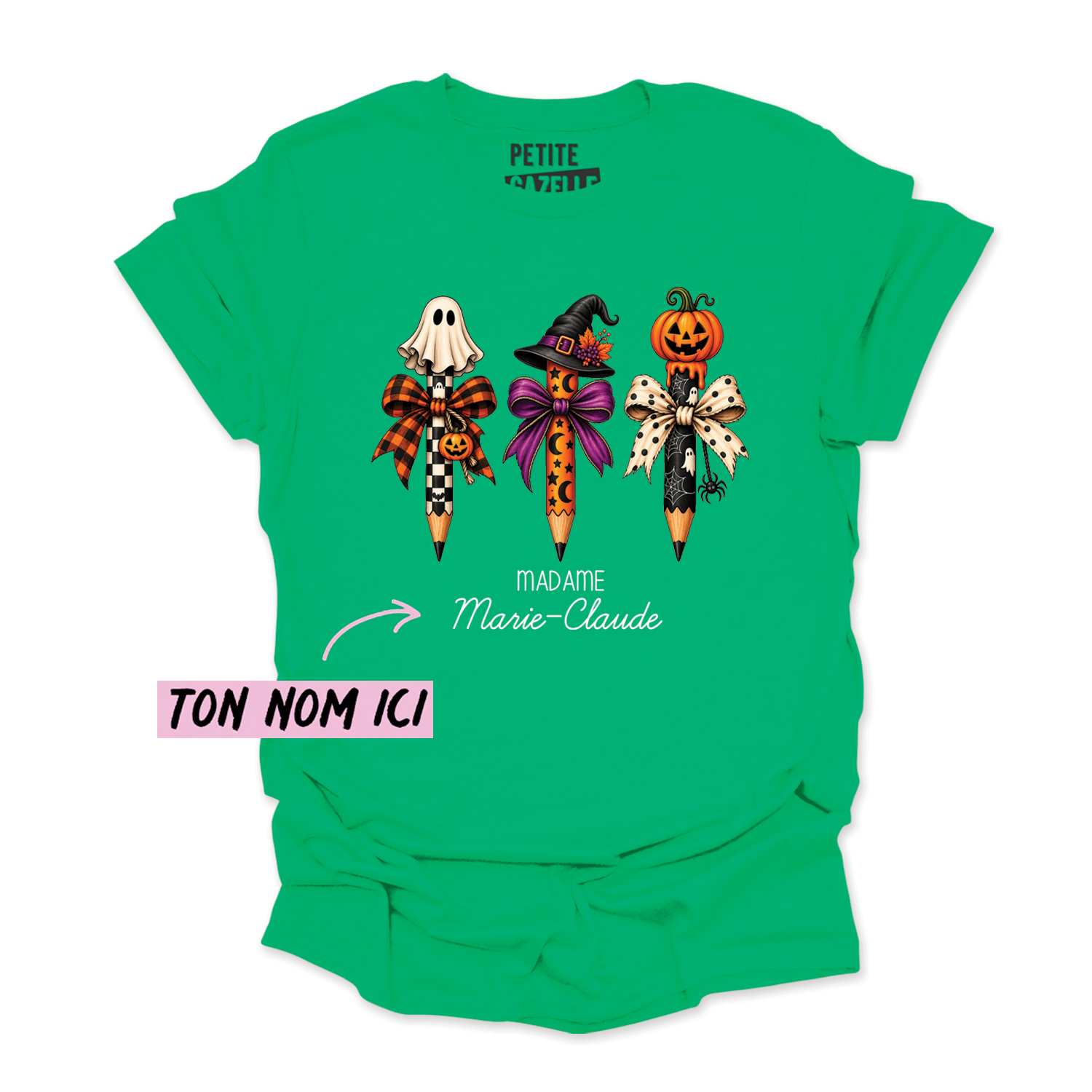 T-SHIRT COL ROND | 3 Crayons Halloween