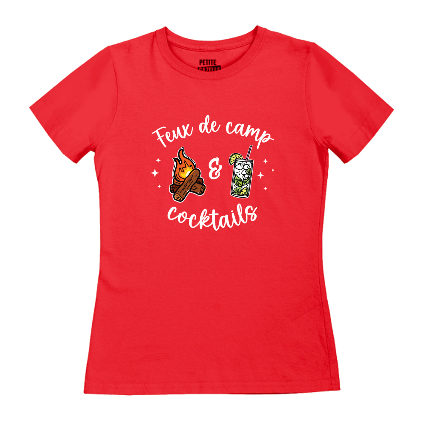 TSHIRT AJUSTÉ | Feux de camp & Cocktails