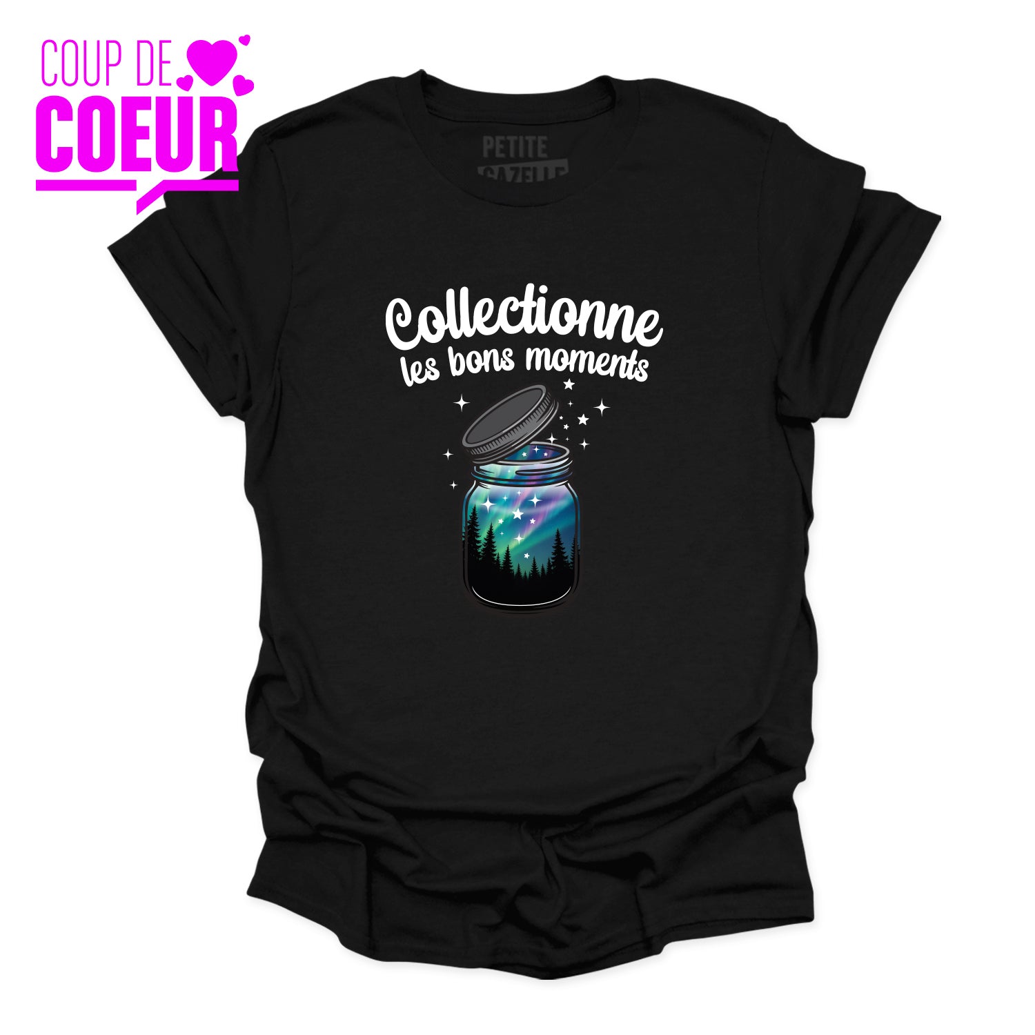 T-SHIRT COL ROND | Collectionne les bons moments