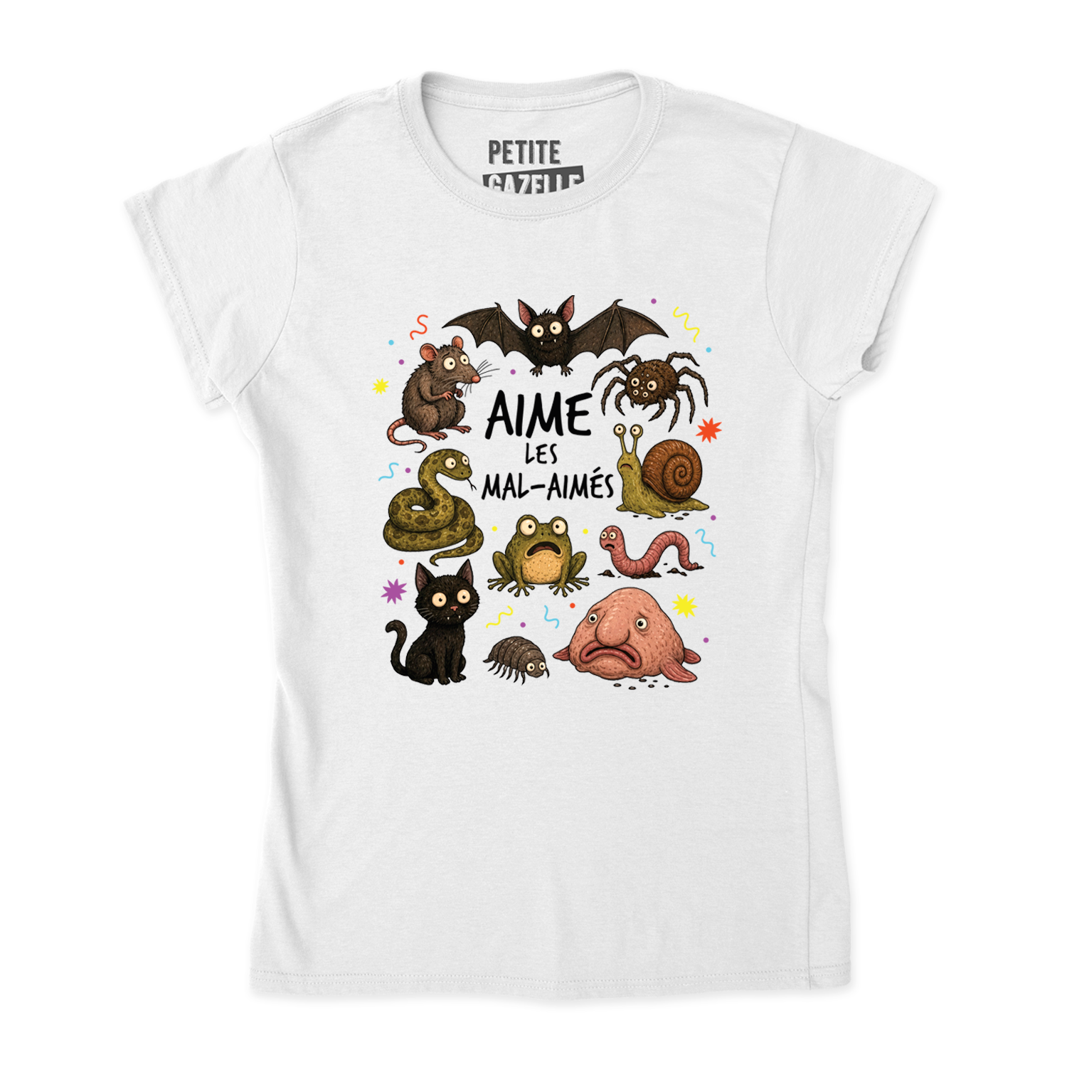 TSHIRT AJUSTÉ | Aime les mal-aimés
