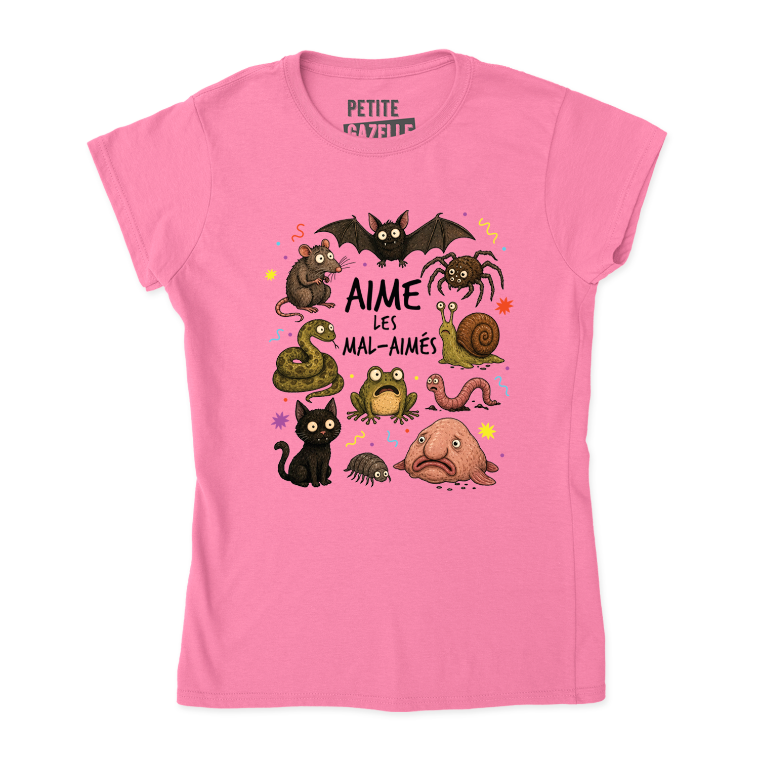 TSHIRT AJUSTÉ | Aime les mal-aimés