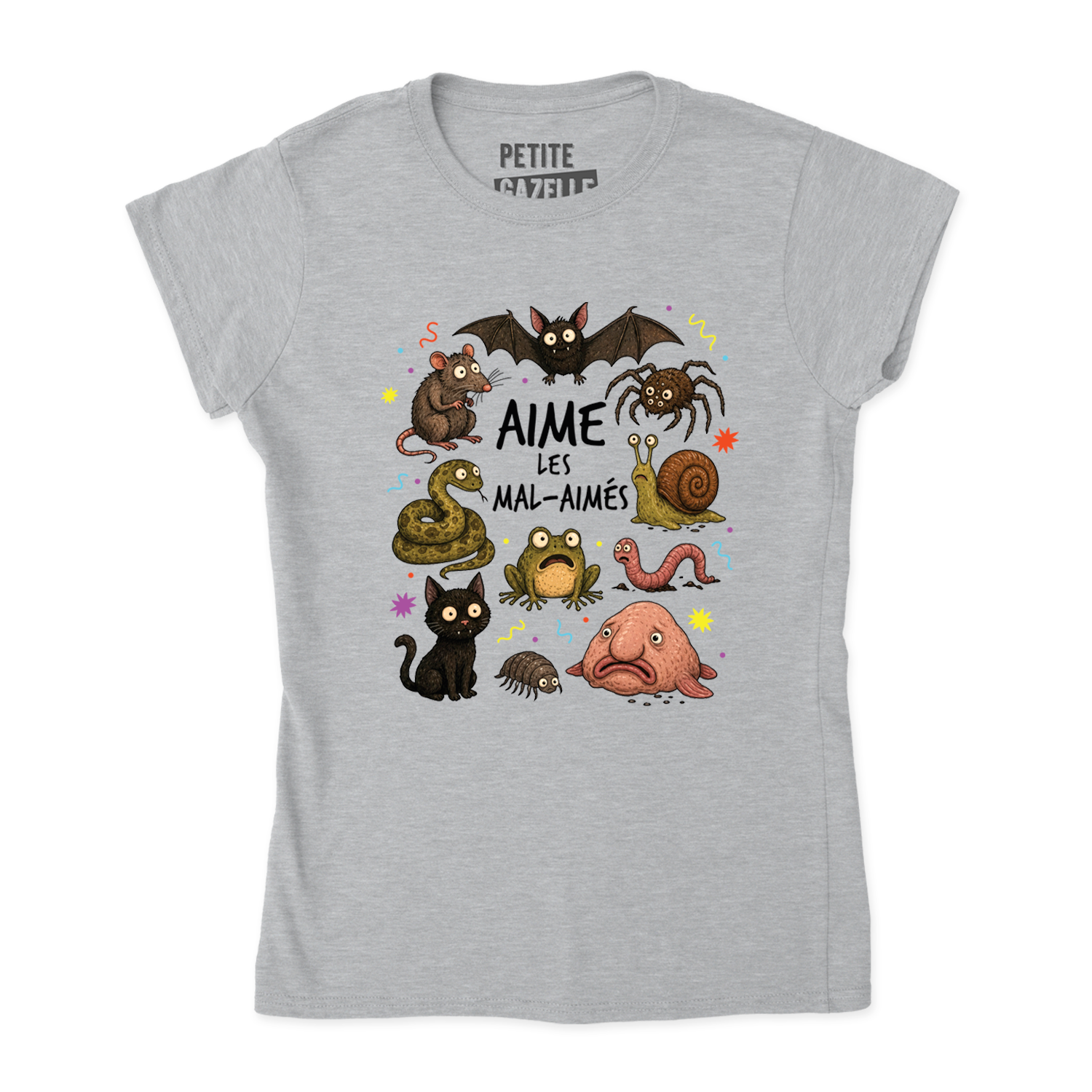 TSHIRT AJUSTÉ | Aime les mal-aimés