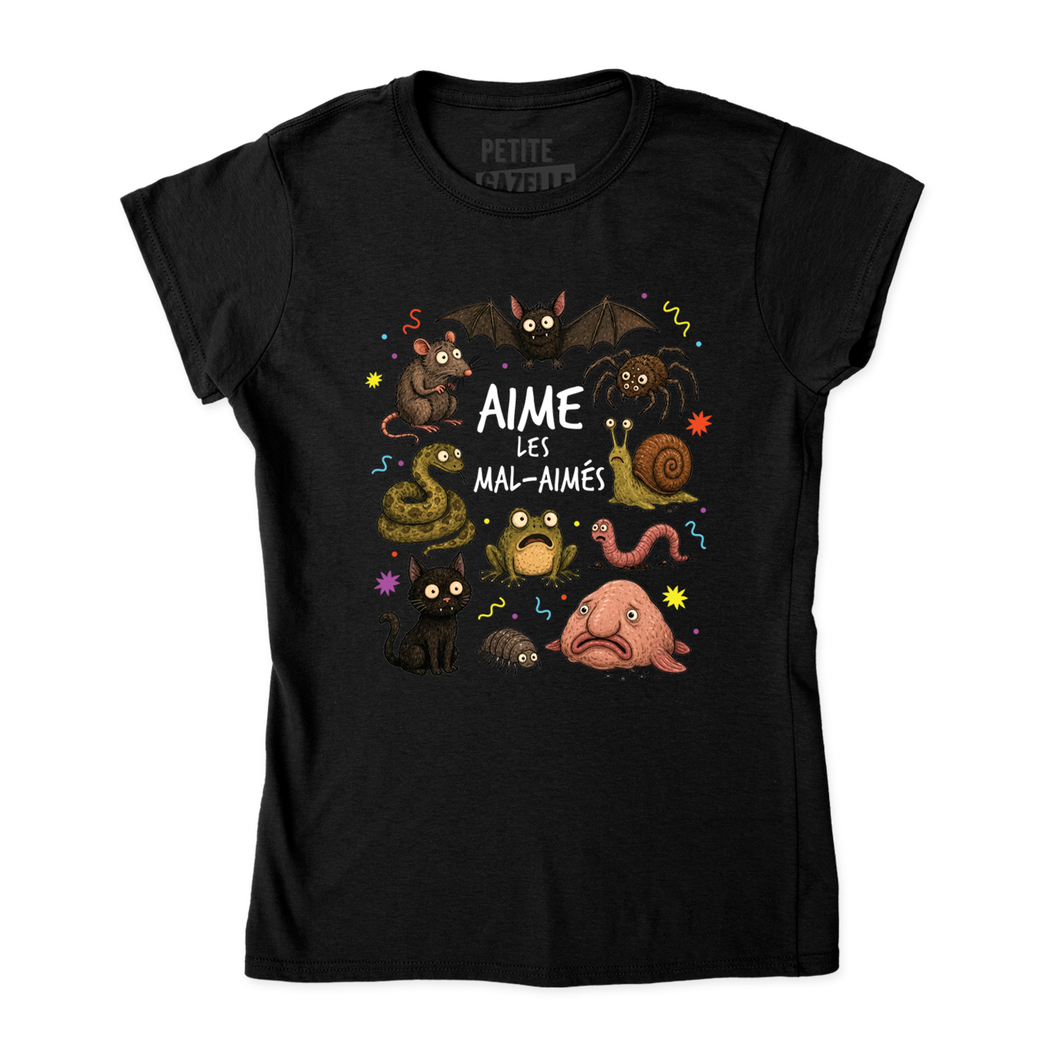 TSHIRT AJUSTÉ | Aime les mal-aimés