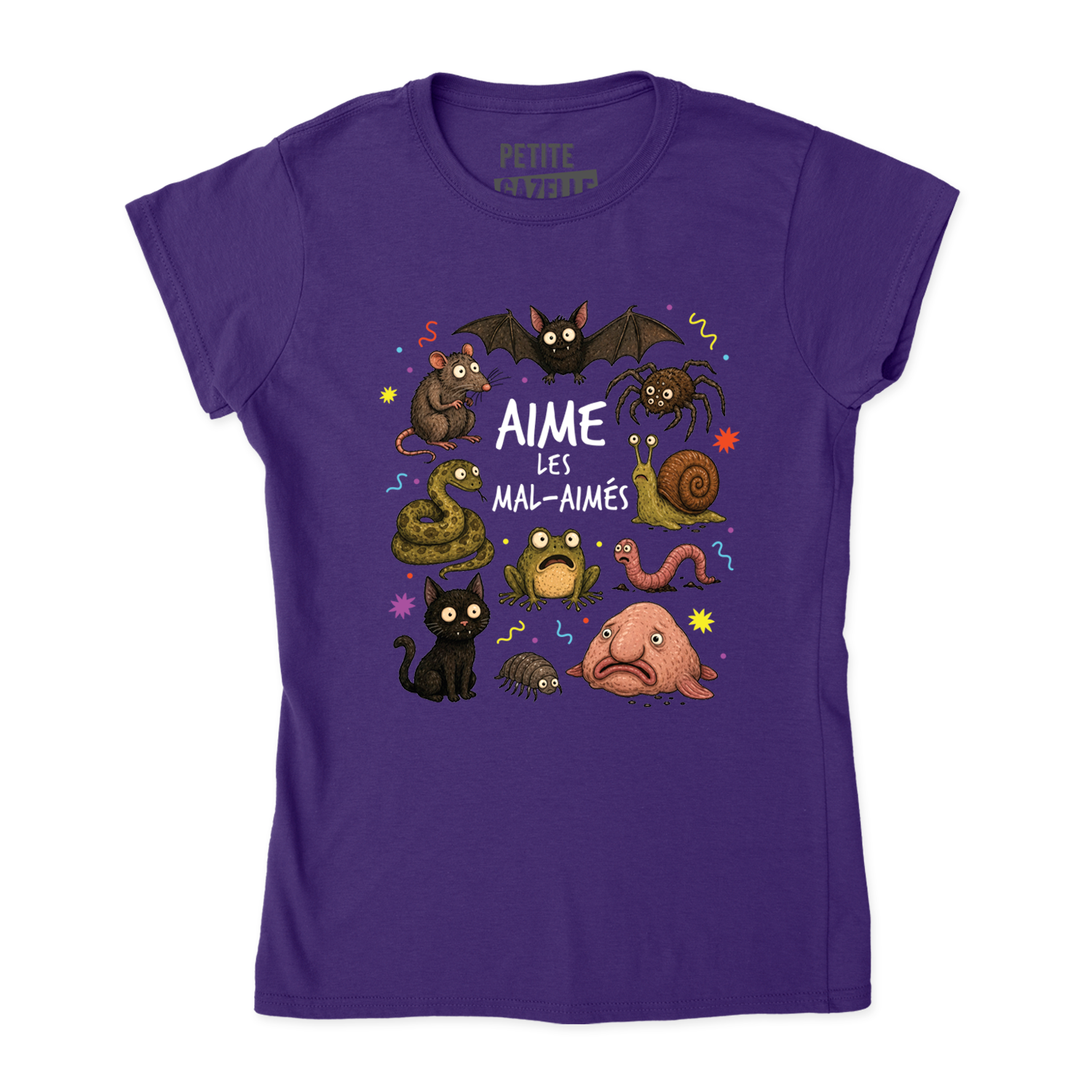 TSHIRT AJUSTÉ | Aime les mal-aimés