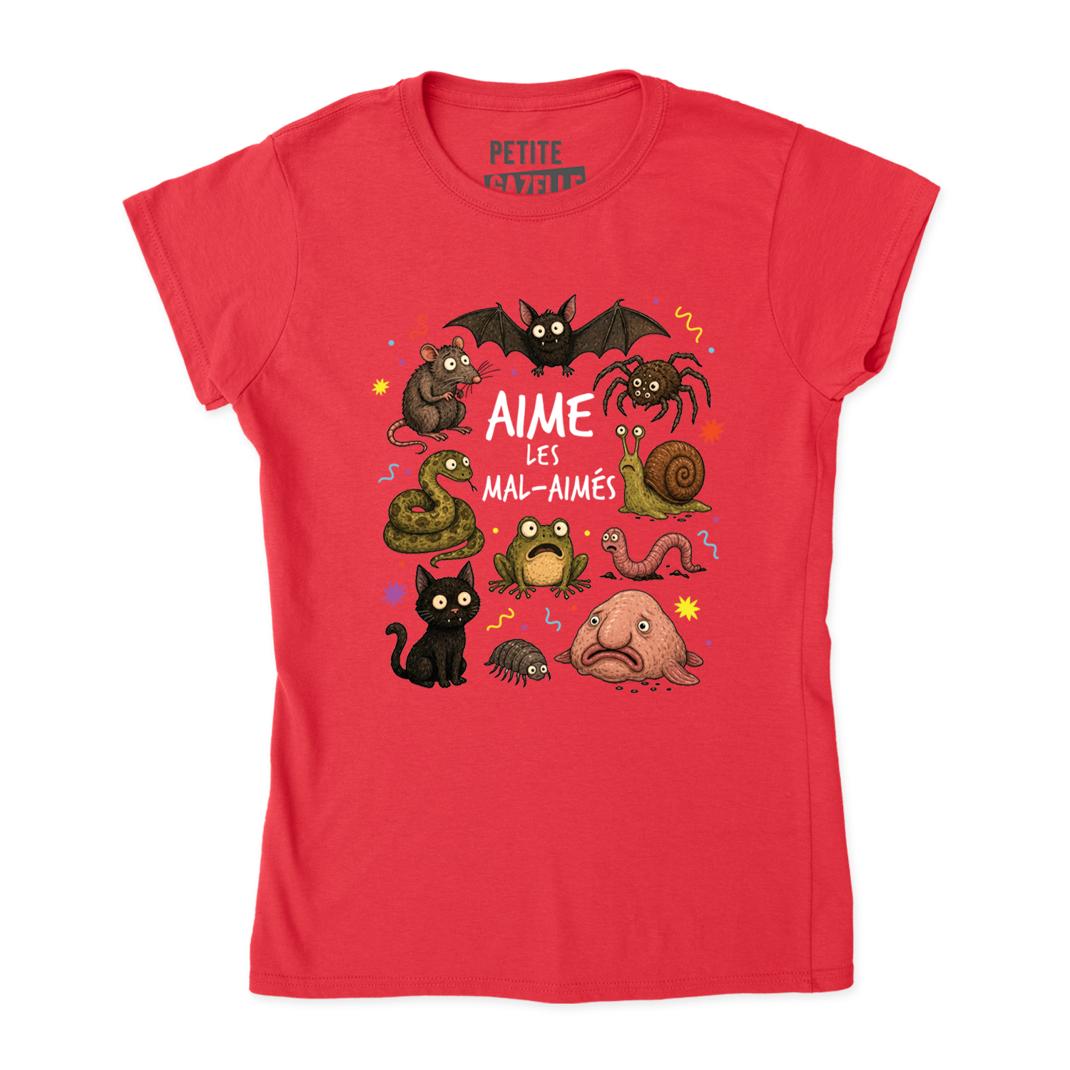 TSHIRT AJUSTÉ | Aime les mal-aimés