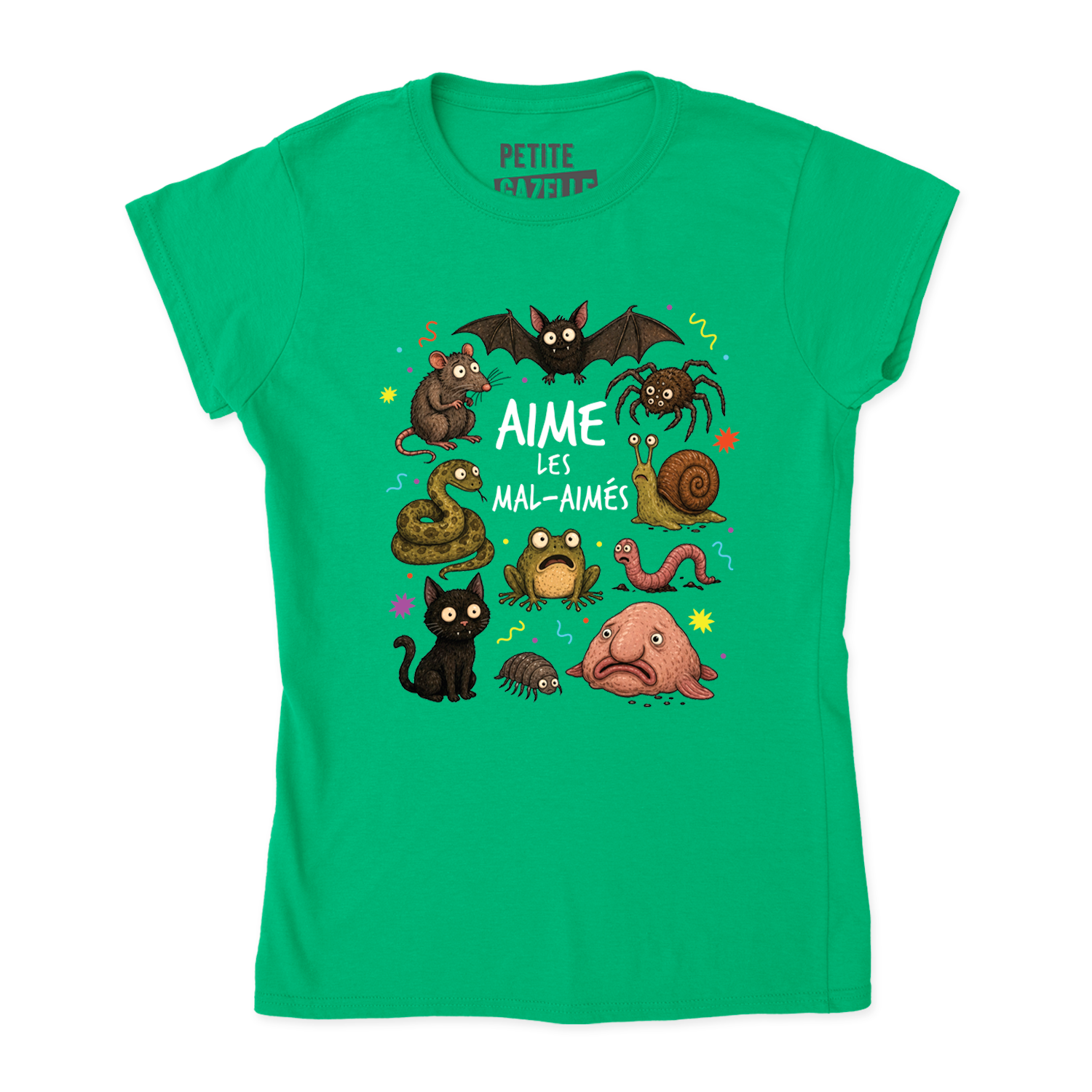TSHIRT AJUSTÉ | Aime les mal-aimés