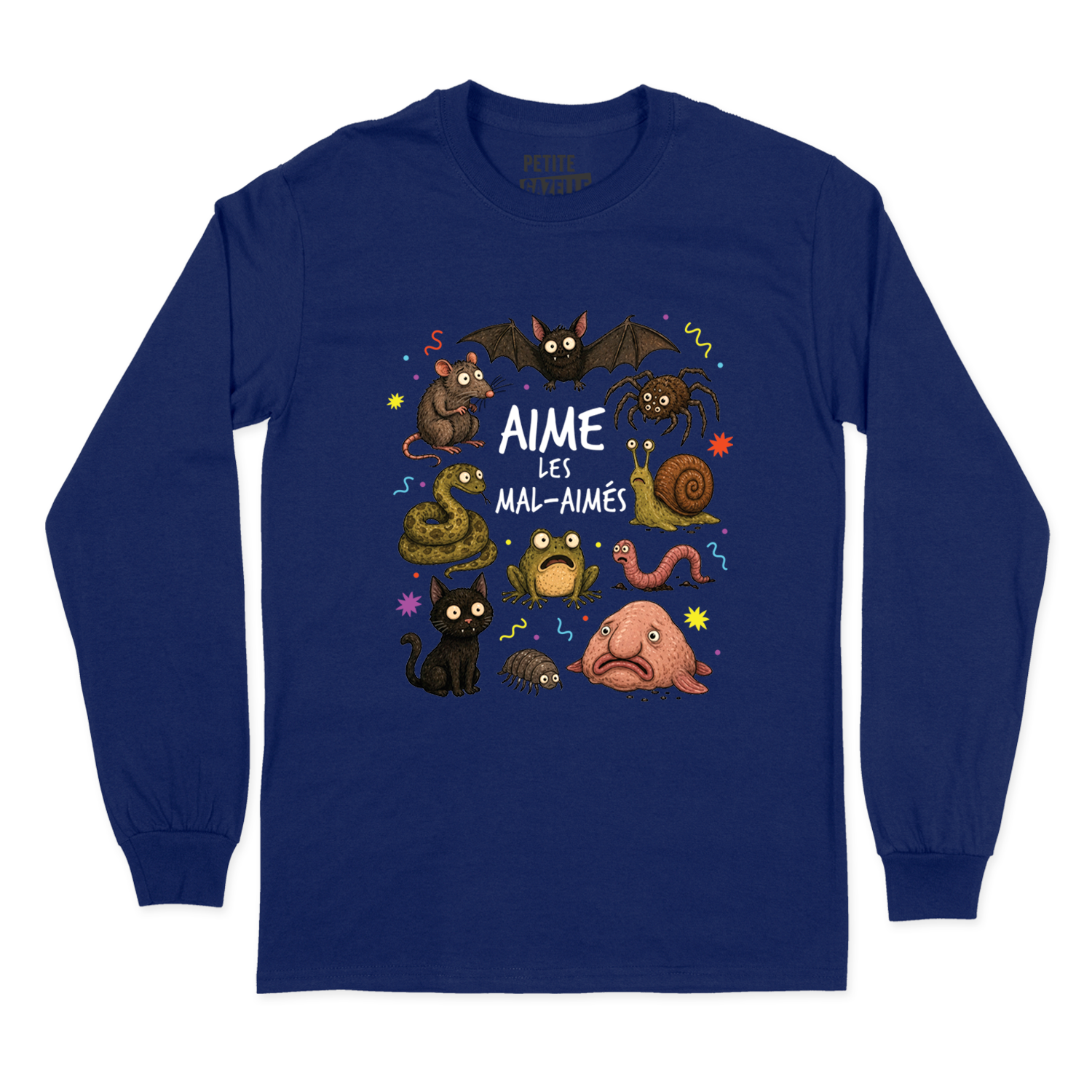 T-SHIRT À MANCHES LONGUES | Aime les mal-aimés