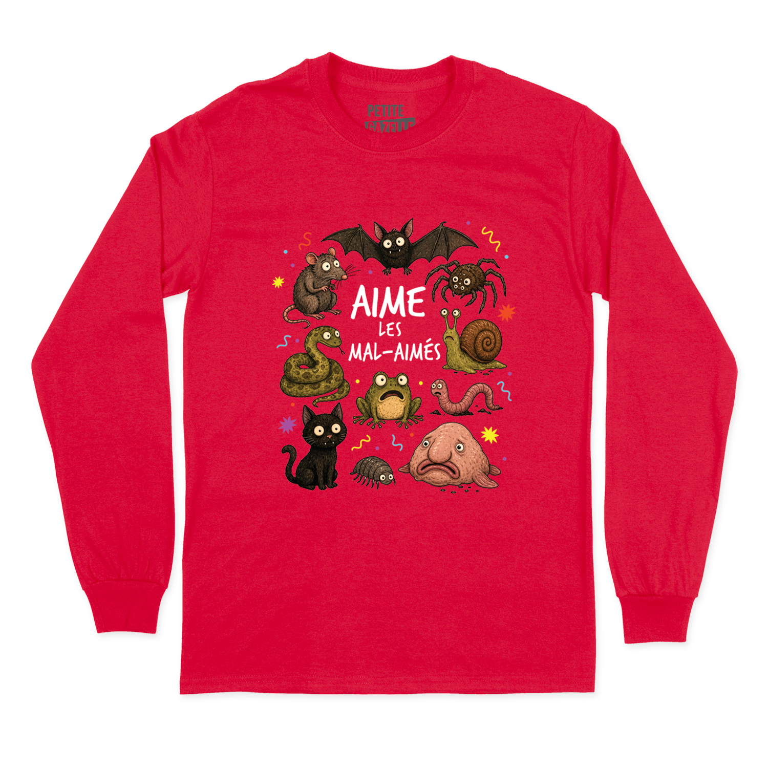 T-SHIRT À MANCHES LONGUES | Aime les mal-aimés