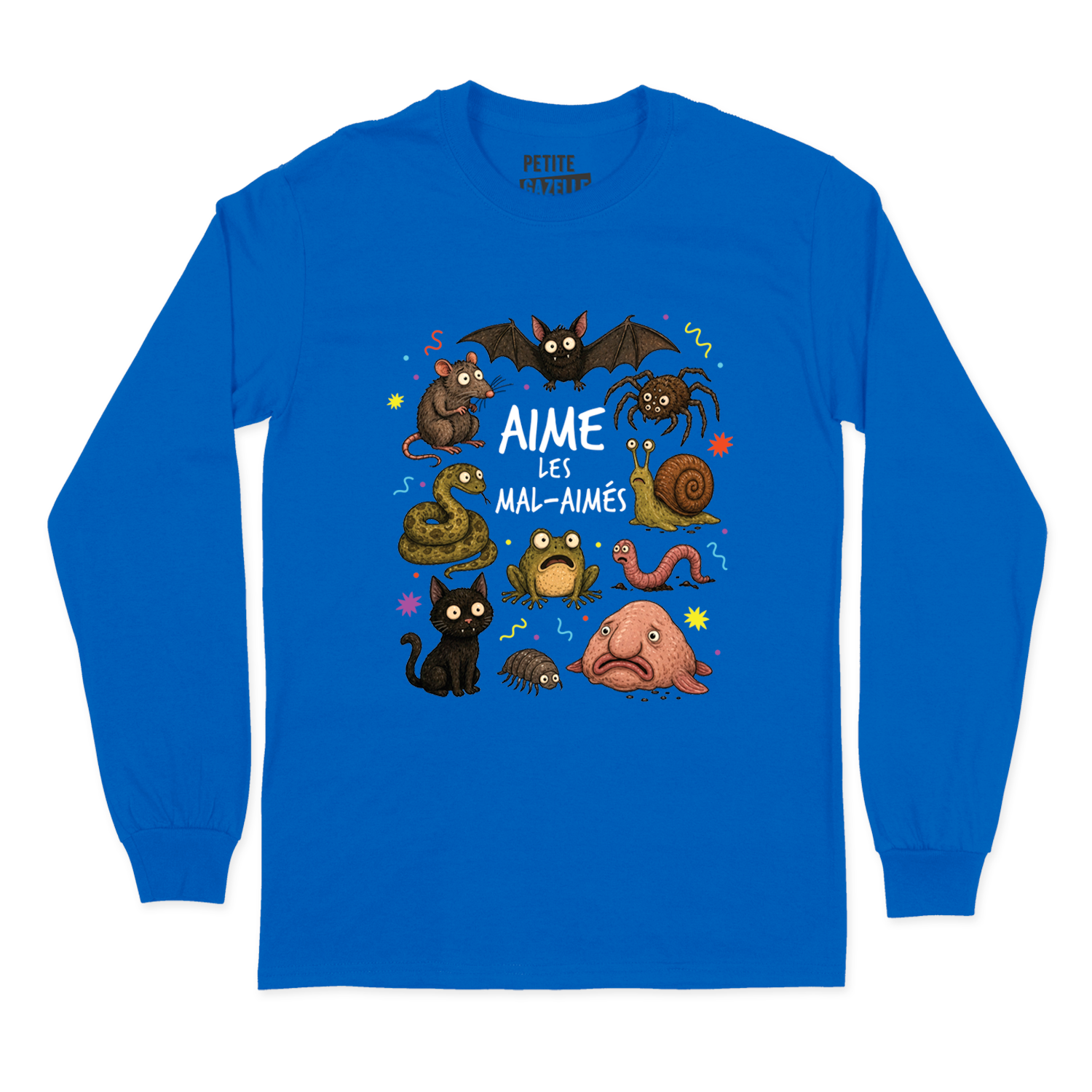 T-SHIRT À MANCHES LONGUES | Aime les mal-aimés