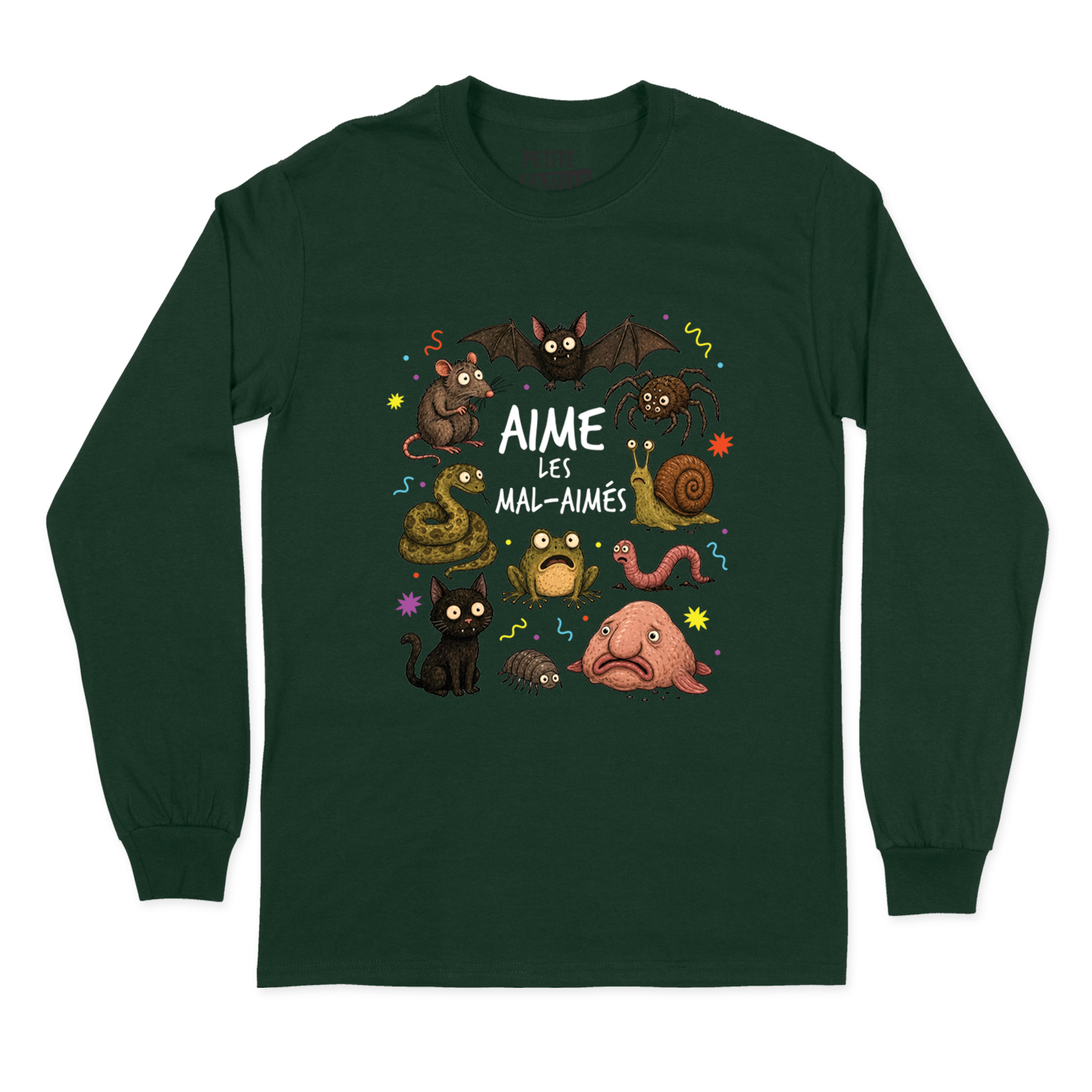 T-SHIRT À MANCHES LONGUES | Aime les mal-aimés